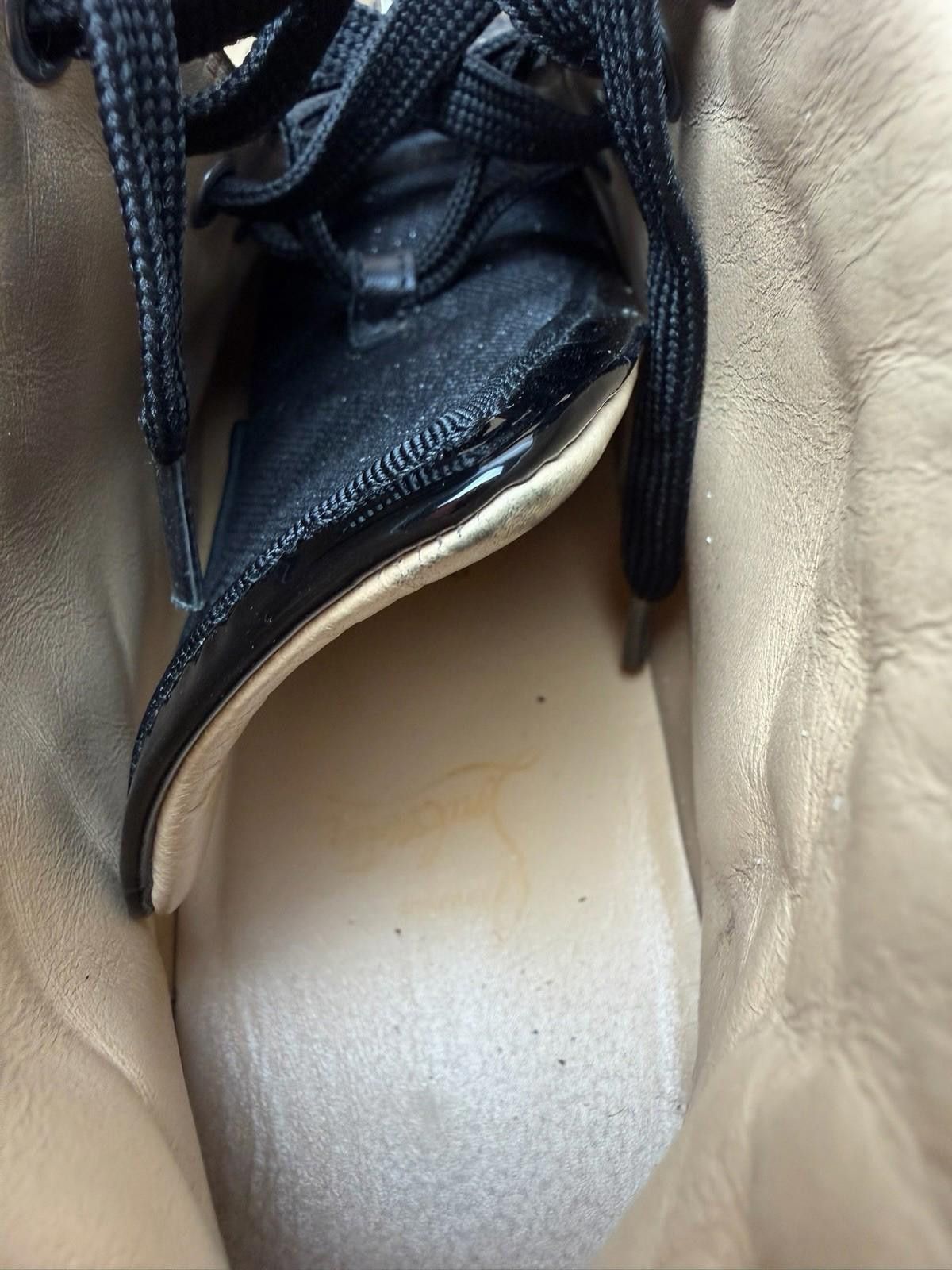 Christian Louboutin Christian Louboutin Louis High Top Black Crystal Spikes Size US 8 / EU 41 - 6 Thumbnail