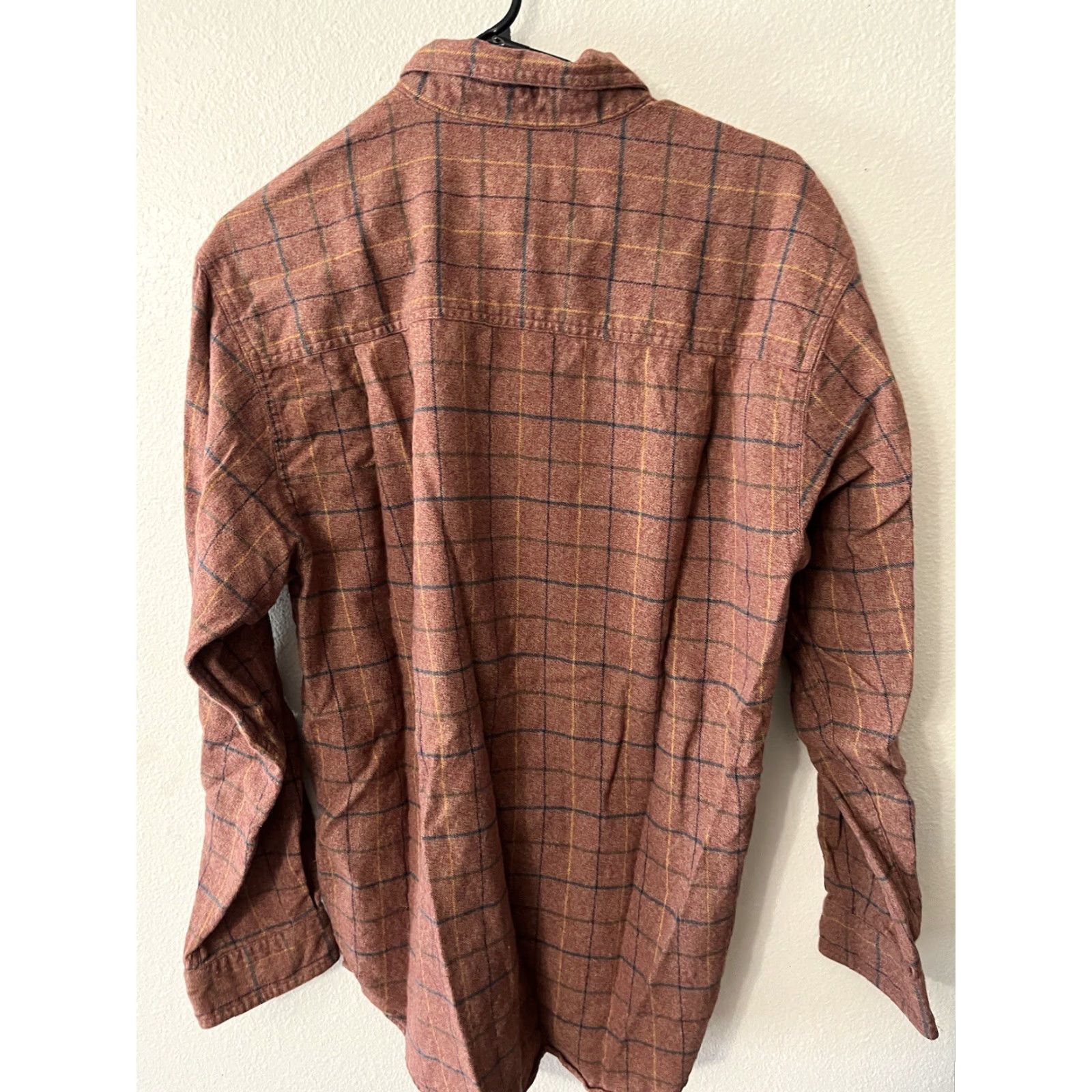 Eddie Bauer Eddie Bauer Button-Down Shirt Adult Medium Rust Cotton Mens Size US M / EU 48-50 / 2 - 3 Thumbnail