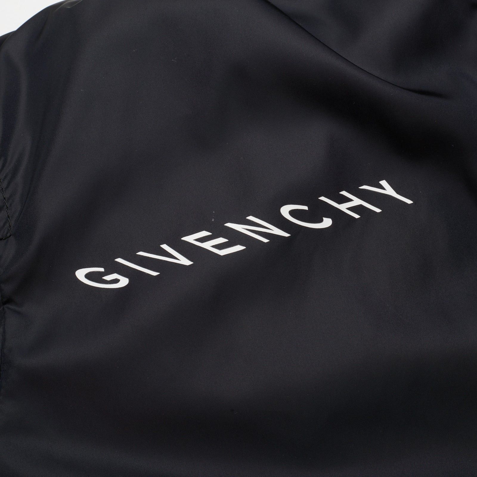 Givenchy GIVENCHY Paris Black Hooded Windbreaker Jacket EU 48 Size US S / EU 44-46 / 1 - 5 Thumbnail