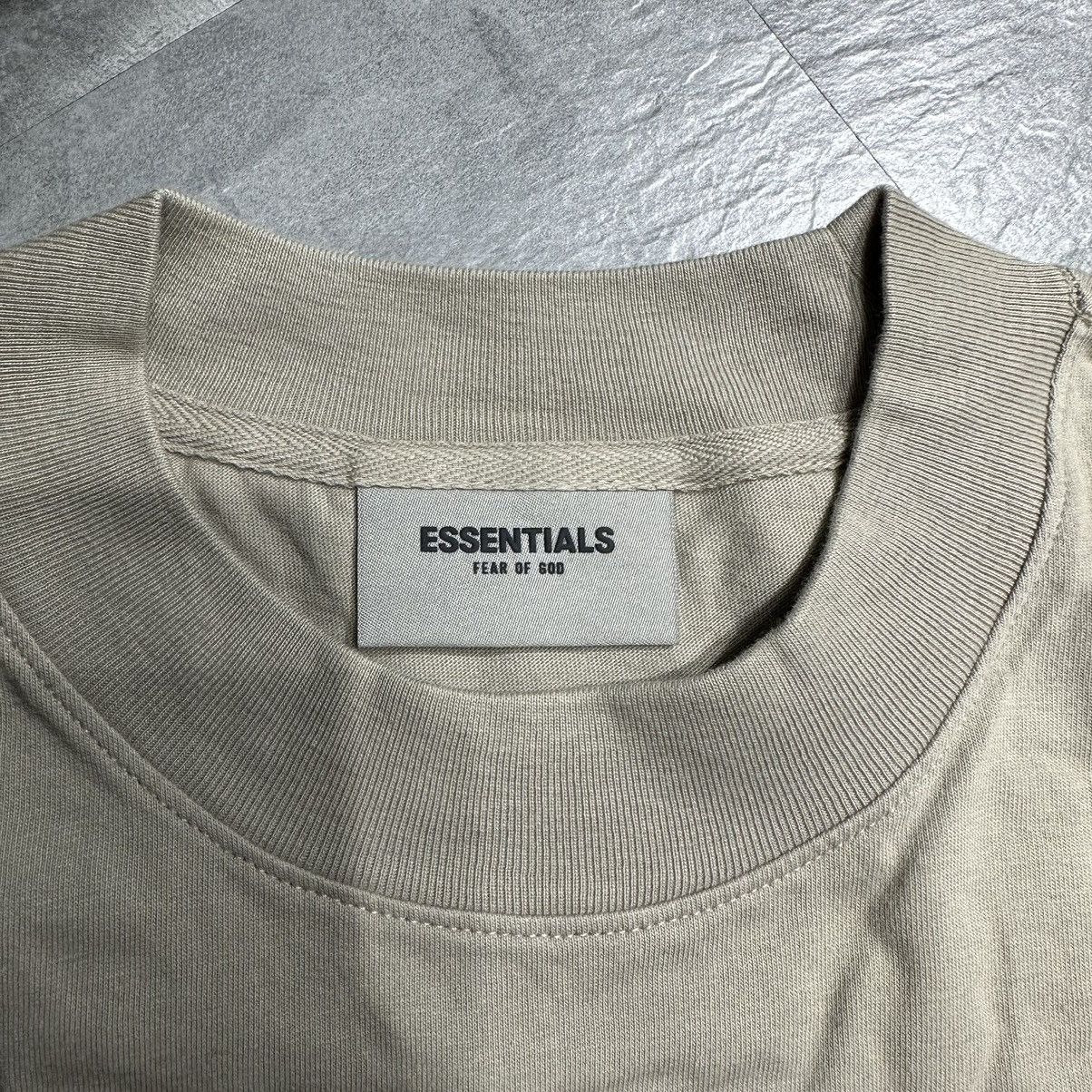 Essentials Essentials-F.O.G Front Logo Longsleeve Tee - Olive Size US L / EU 52-54 / 3 - 3 Thumbnail