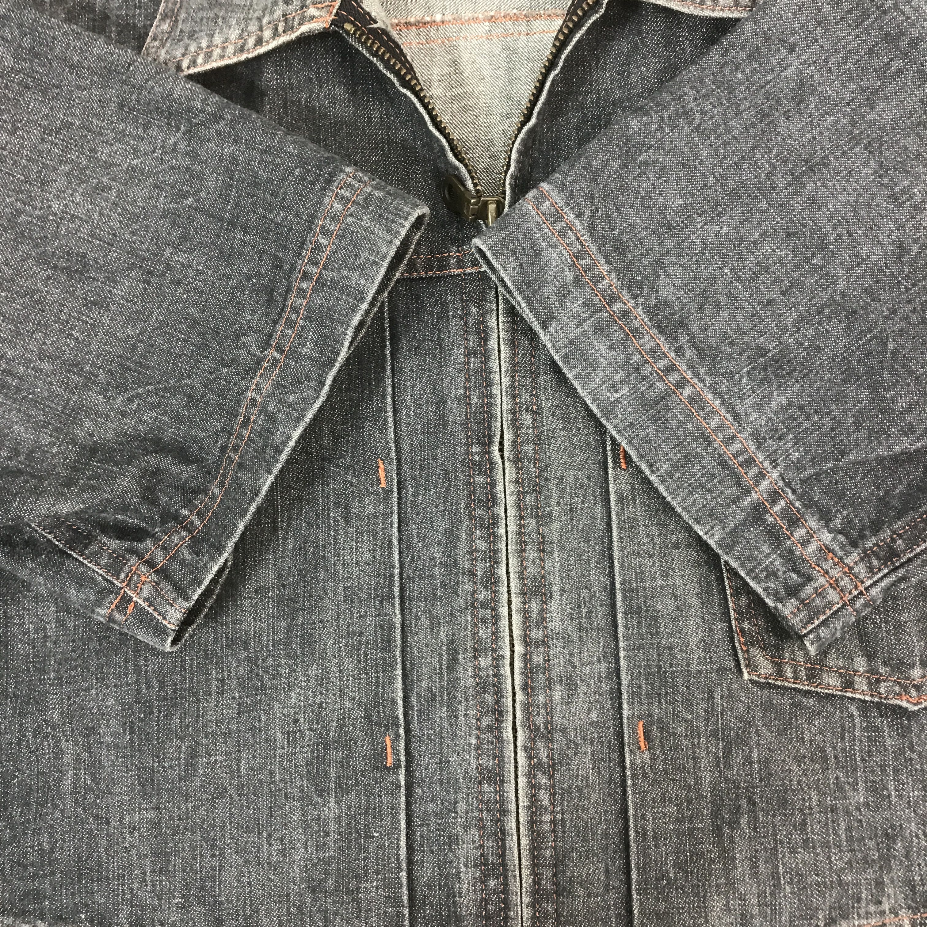 Boycott BOYCOTT JAPAN DENIM ZIP SHIRT JACKET K66B19 Size US M / EU 48-50 / 2 - 5 Thumbnail