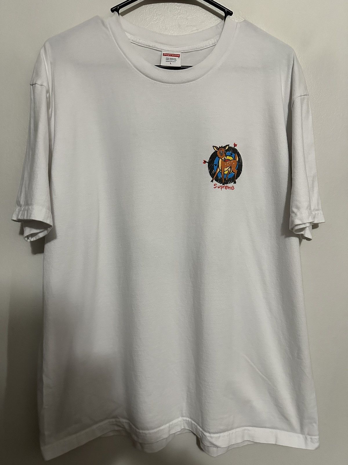 Supreme Supreme Deer Tee Size US L / EU 52-54 / 3 - 3 Thumbnail