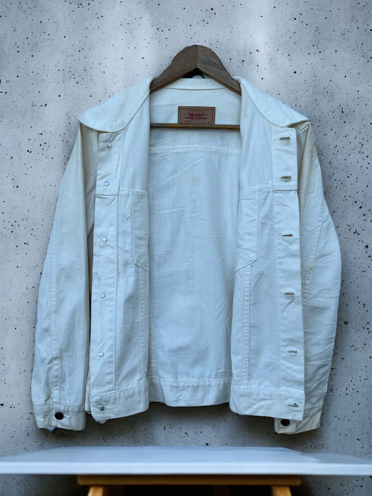 Levi's 🔥Vintage Levi's Denim Trucker Jacket Size US M / EU 48-50 / 2 - 7 Thumbnail
