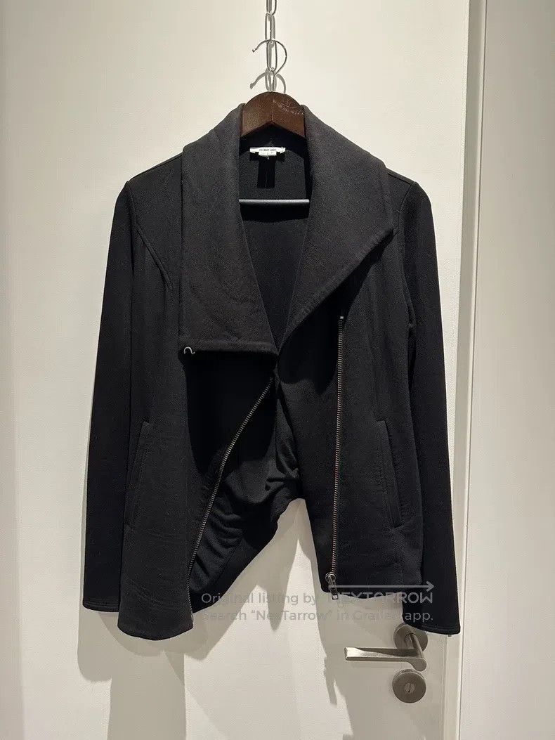 Helmut Lang HELMUT LANG size P Black zip-up knitted jacket Size M / US 6-8 / IT 42-44 - 1 Thumbnail