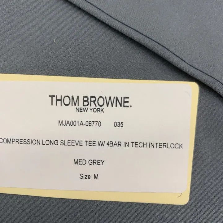 Thom Browne Thom Browne Lightweight Long Sleeve Tee Shirt -2507 Size US M / EU 48-50 / 2 - 3 Thumbnail