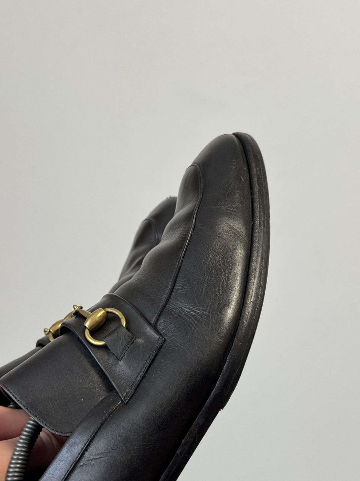 Gucci Gucci - Mens Leather Loafers size 44 Size US 10.5 / EU 43-44 - 12 Thumbnail