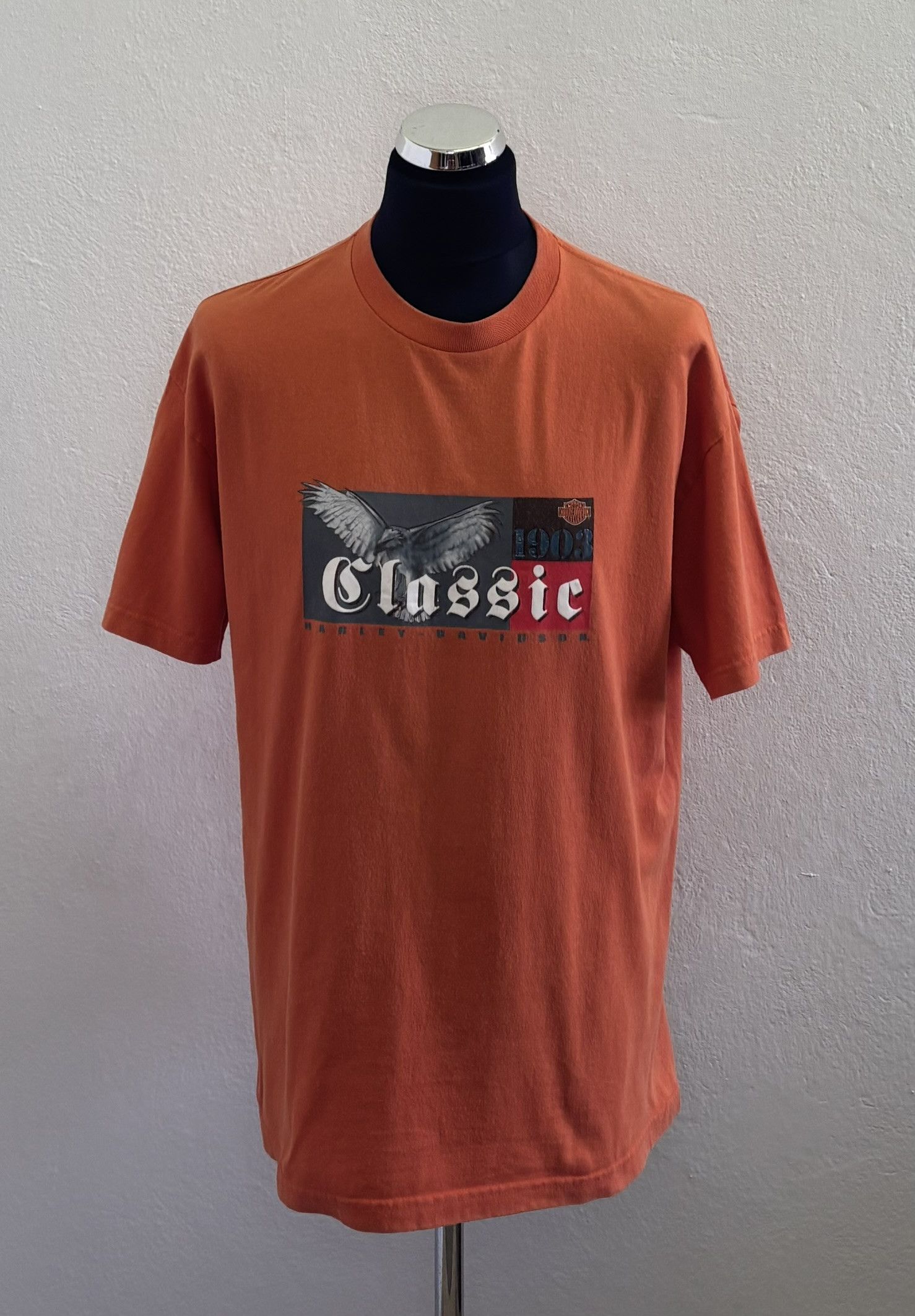 Harley Davidson Harley Davidson Orange T-Shirt size XL Size US XL / EU 56 / 4 - 1 Thumbnail