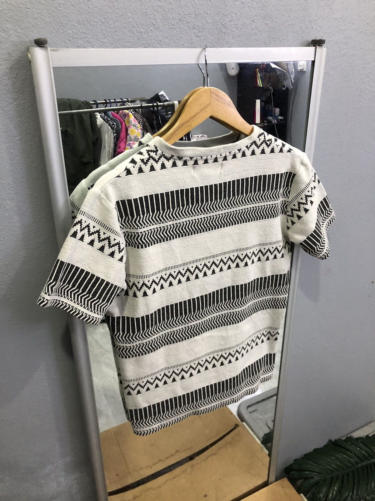 In The Attic in the attic Textured Zigzag Knit Tee Size US S / EU 44-46 / 1 - 10 Thumbnail