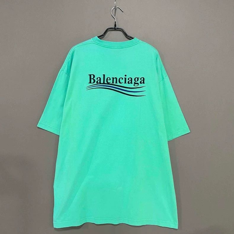 Balenciaga Balenciaga Mint Coke Short Sleeve Size US M / EU 48-50 / 2 - 2 Thumbnail