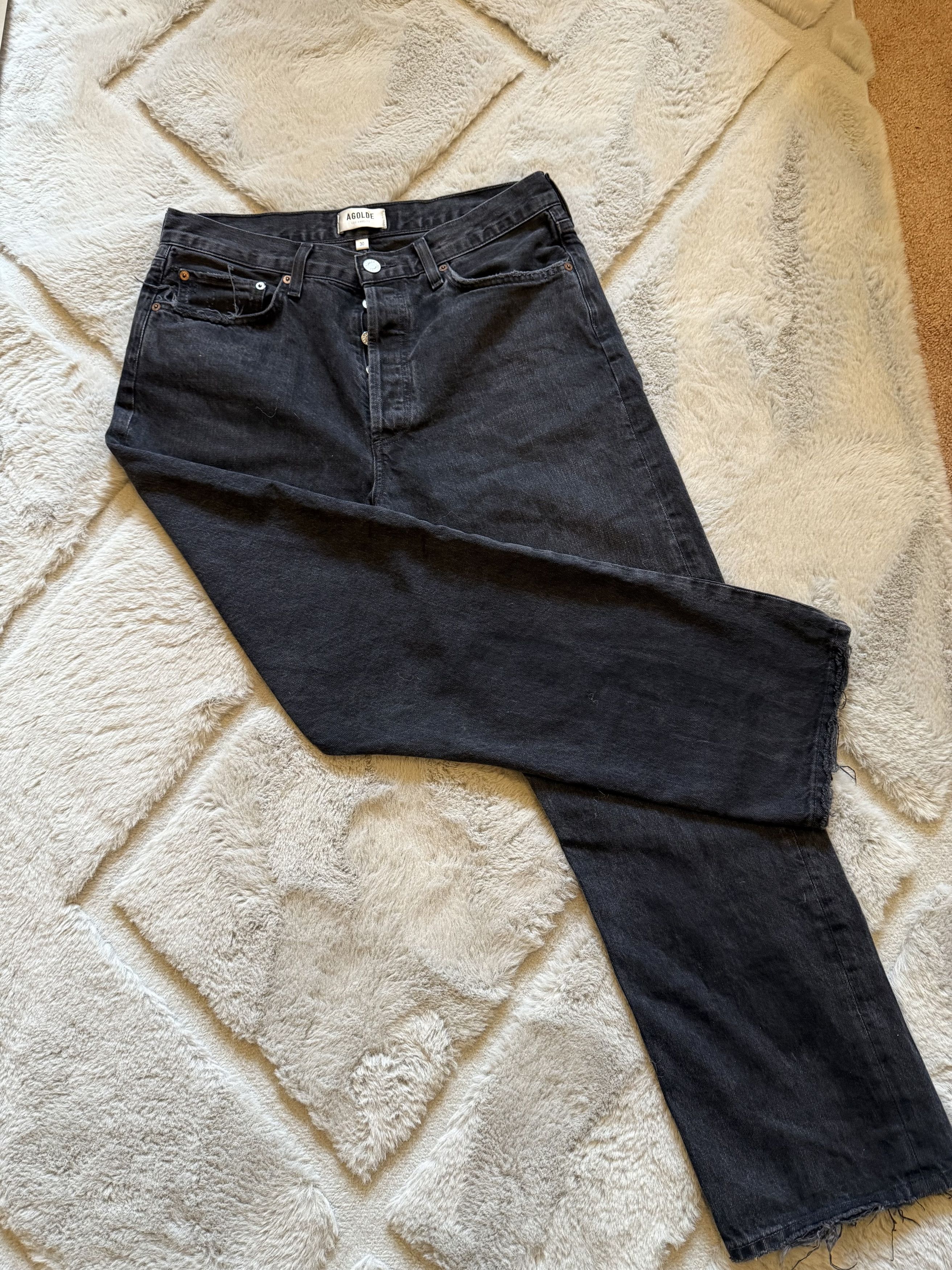 Agolde Agolde 90’s Jeans in Tar Size US 30 / EU 46 - 1 Preview