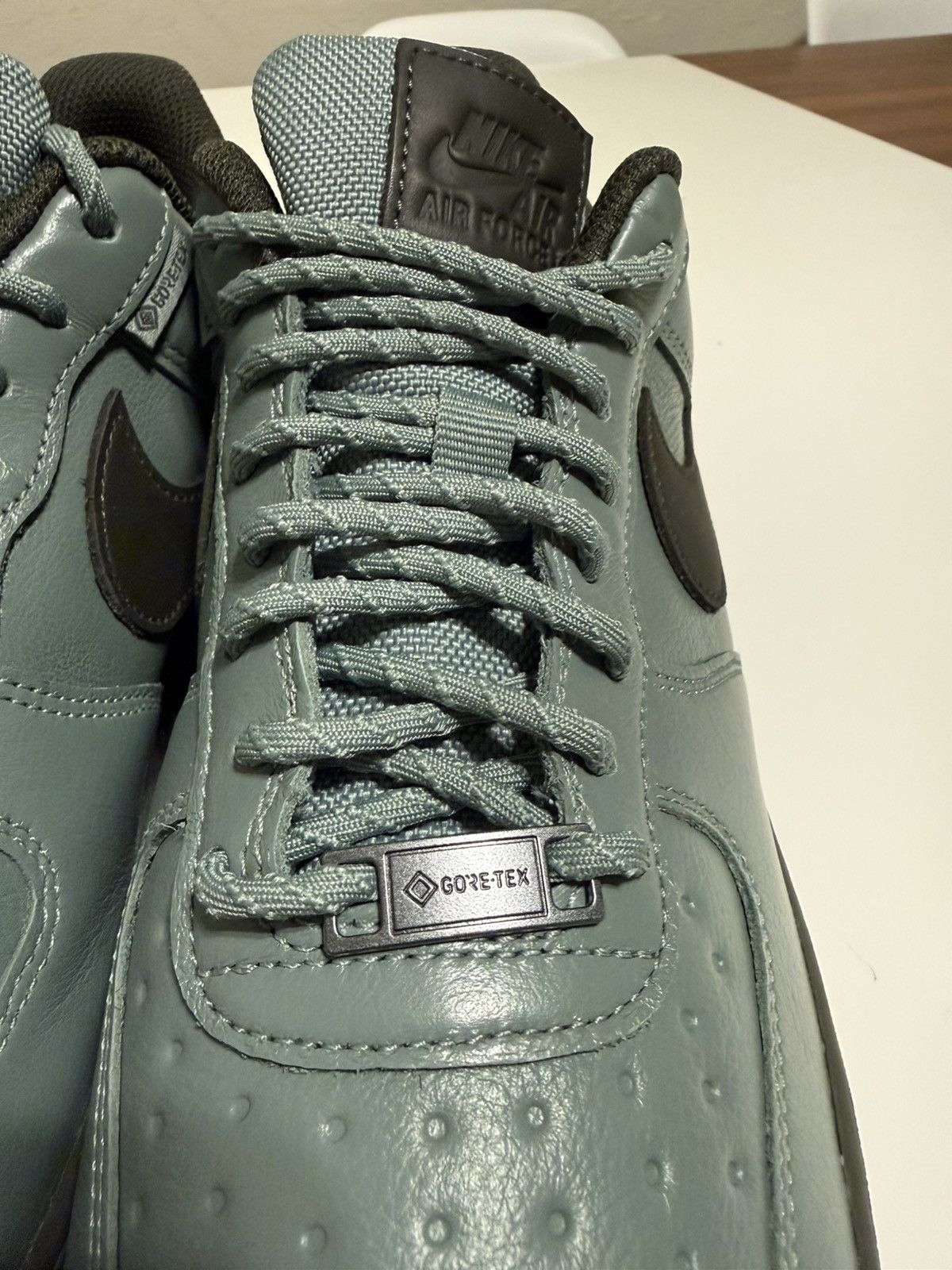 Nike Nike Air Force 1 Low Gore-Tex Vibram Clay Green 9.5 Size US 9.5 / EU 42-43 - 5 Thumbnail