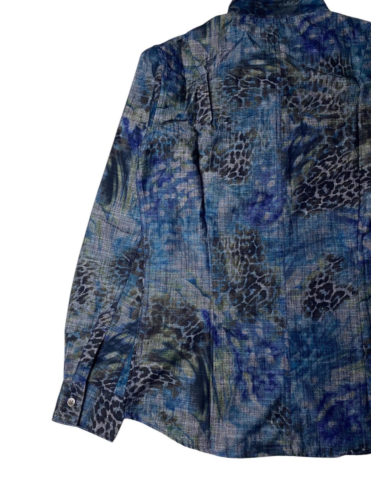 If Six Was Nine 2000's Tornado Mart Leopard Pattern Shirts Size US M / EU 48-50 / 2 - 8 Thumbnail