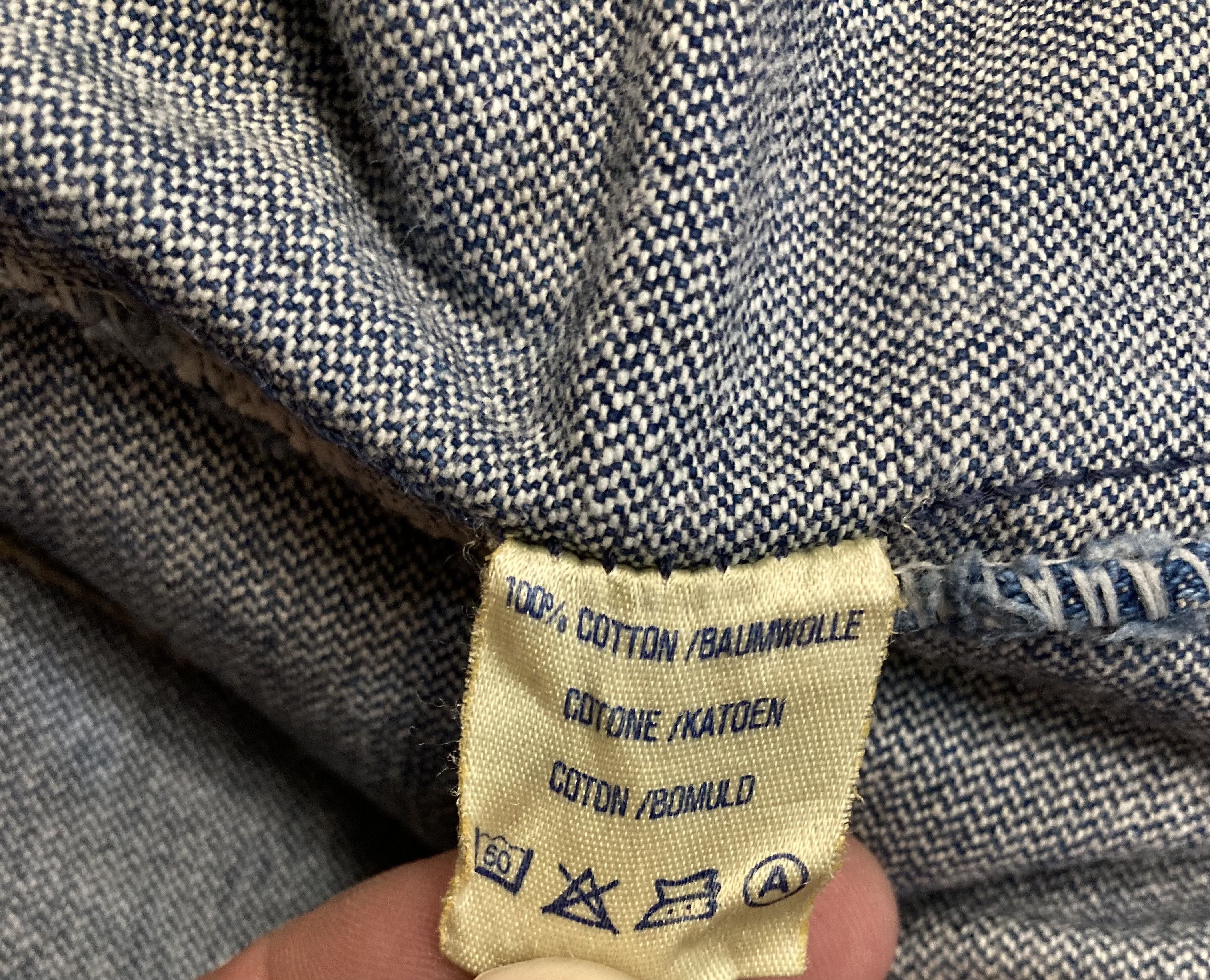 Vintage × Wrangler Wrangler Indigo denim jacket Classic 80-90s denim jacket Size US S / EU 44-46 / 1 - 10 Thumbnail