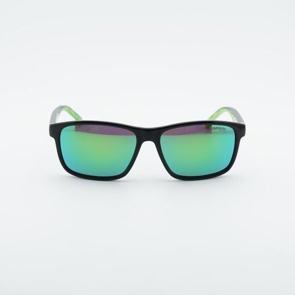Carrera CARRERA 2047T/S 07ZJ Z9 Sunglasses Black/Green Rectangle Size ONE SIZE - 2 Thumbnail