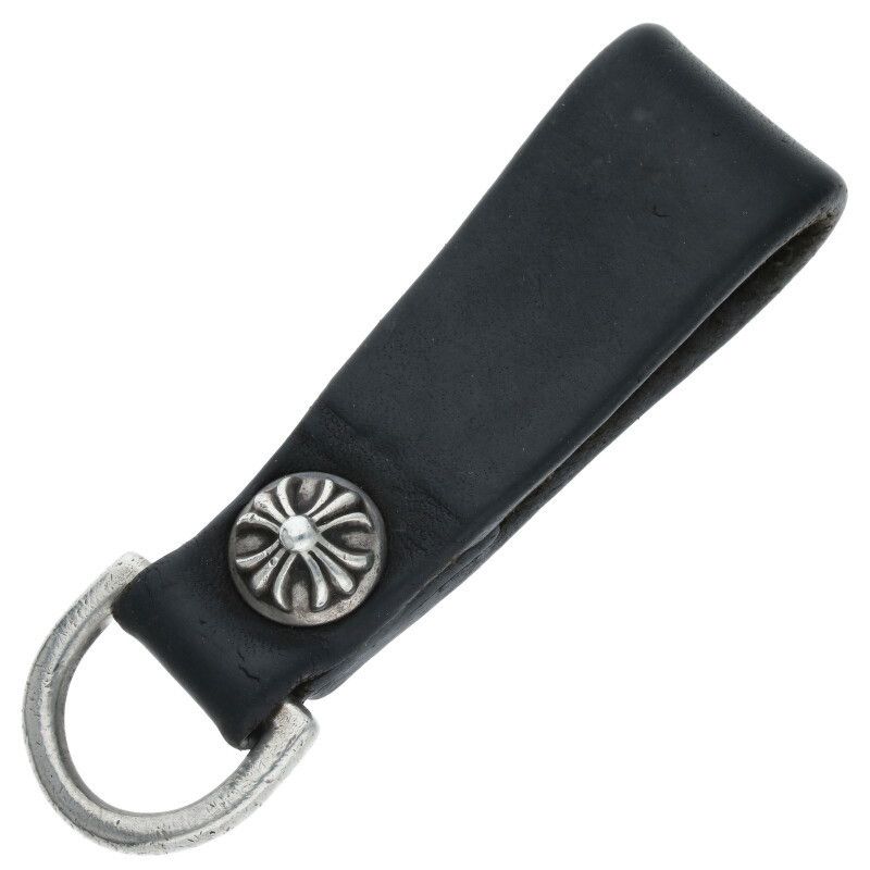 Chrome Hearts CHROME HEARTS FLORAL LEATHER BELT LOOP | Grailed