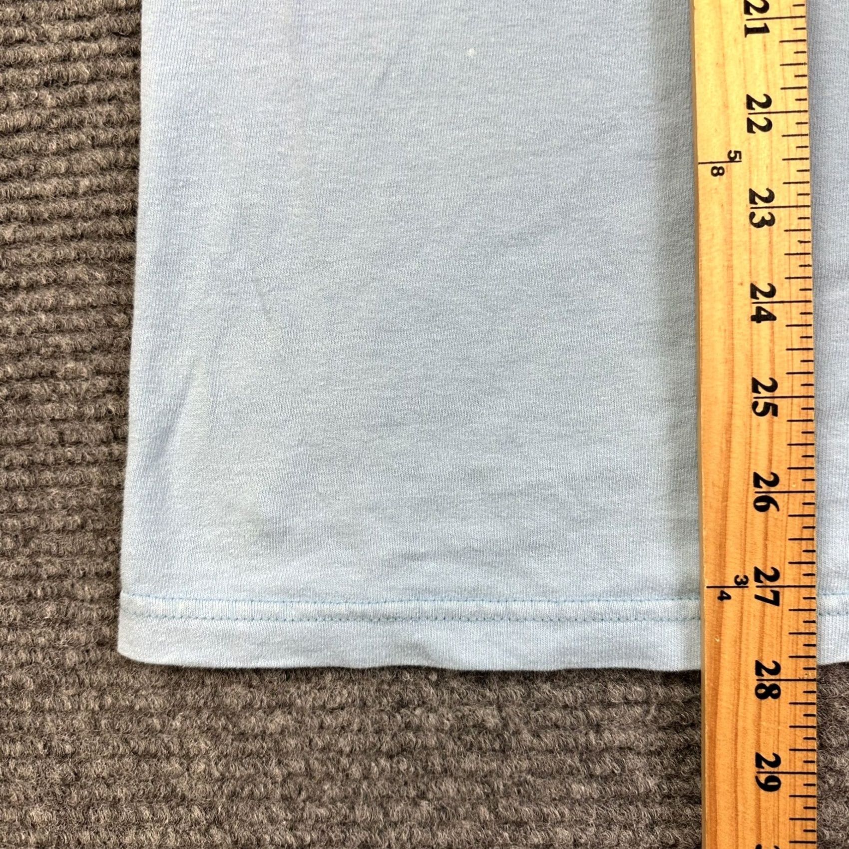Fruit Of The Loom VINTAGE Fieldcrest Cannon Short Sleeve T Shirt Blue 90s XL Graphic Tee Mens Mens? Size US XL / EU 56 / 4 - 5 Thumbnail