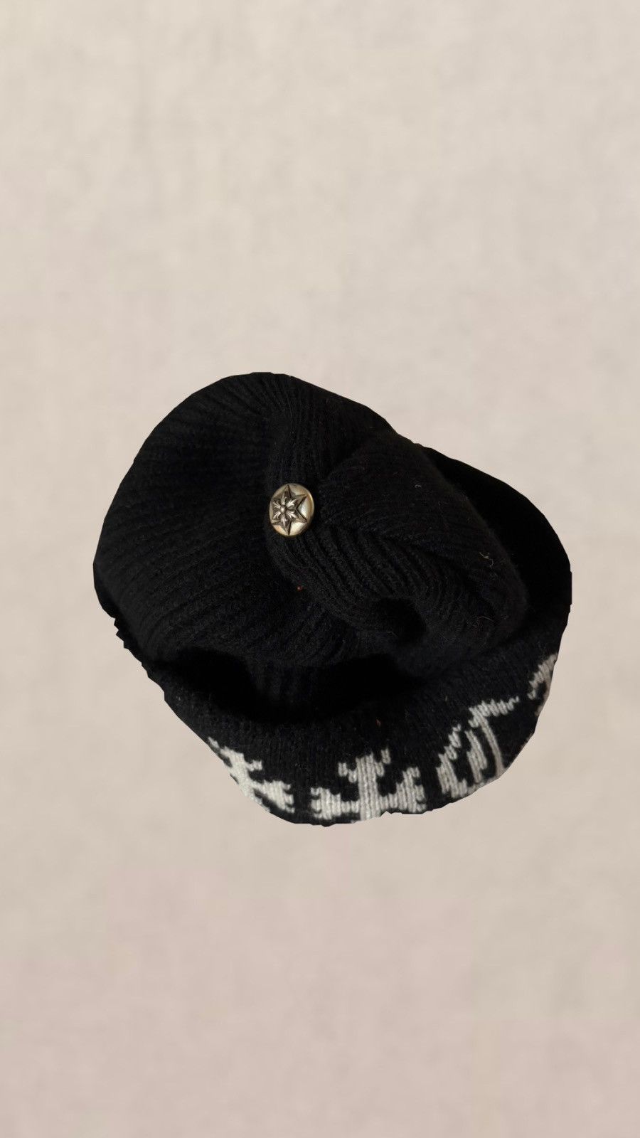 Chrome Hearts Chrome Hearts Big daddy beanie Black NYC exclusive