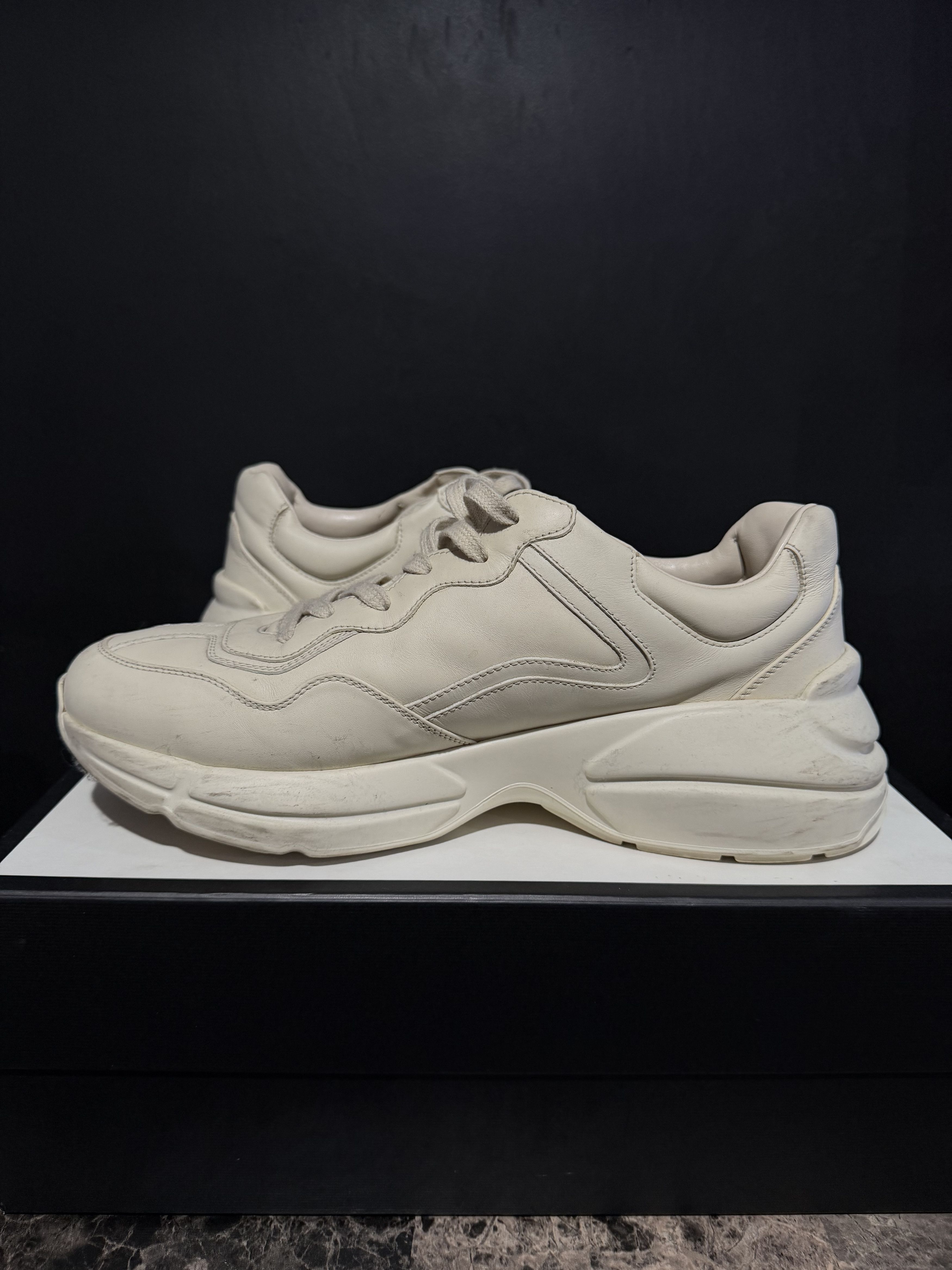 Gucci Gucci Rhyton Leather Sneaker 'Vintage Logo' Size US 11 / EU 44 - 4 Thumbnail