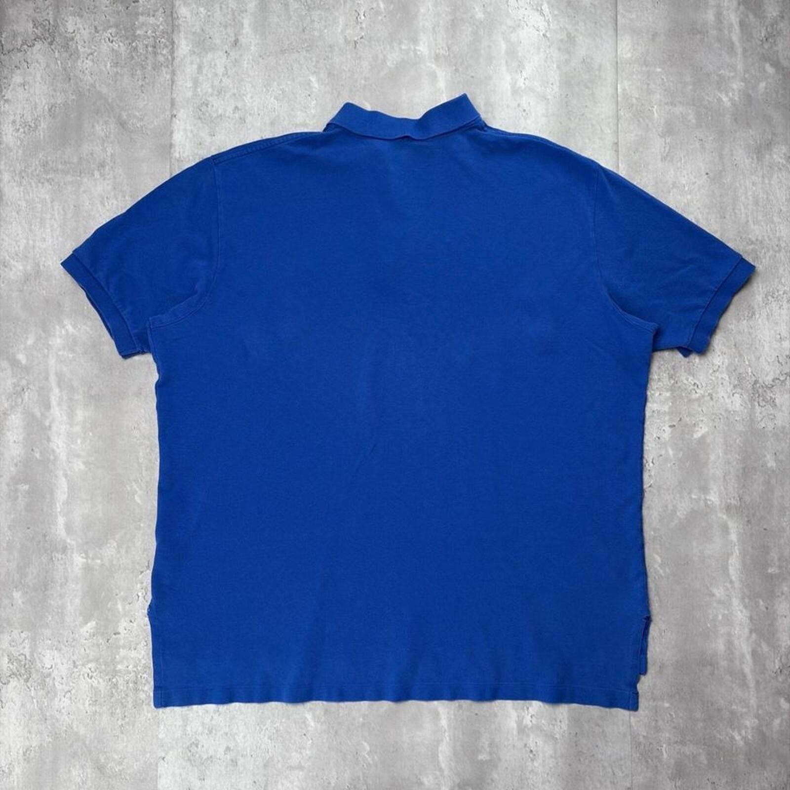 Polo Ralph Lauren Vintage 90’s Blue Polo Ralph Lauren Polo Shirt Size US XXL / EU 58 / 5 - 7 Thumbnail