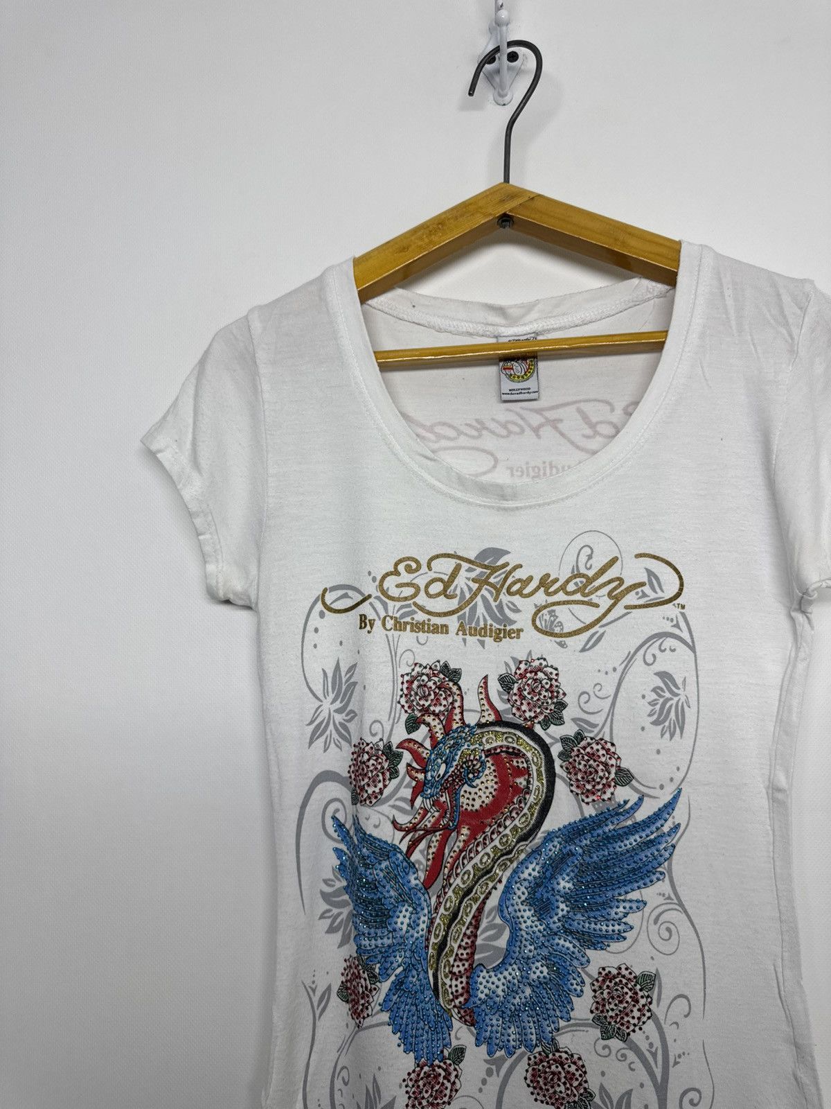 Ed Hardy Y2K Ed Hardy By Christian Audigier T-Shirt Size M / US 6-8 / IT 42-44 - 8 Thumbnail