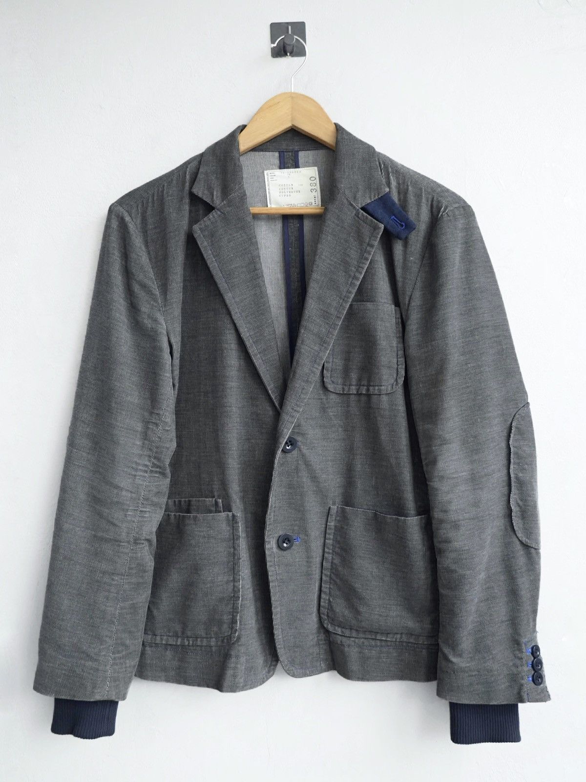 Sacai Sacai AW13 Elbow Patch Jacket Size US M / EU 48-50 / 2 - 2 Thumbnail