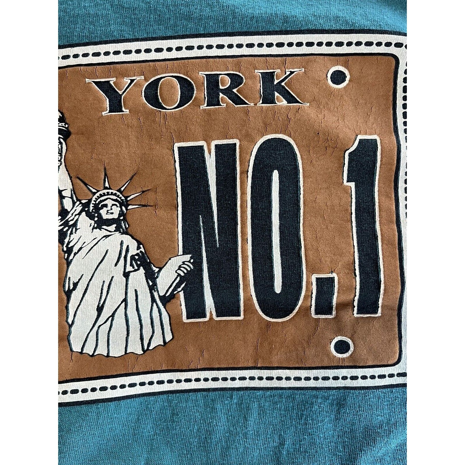 Other J Tepler Big A No. 1 Brooklyn NY Big Apple License Plate XL Size US XL / EU 56 / 4 - 11 Thumbnail