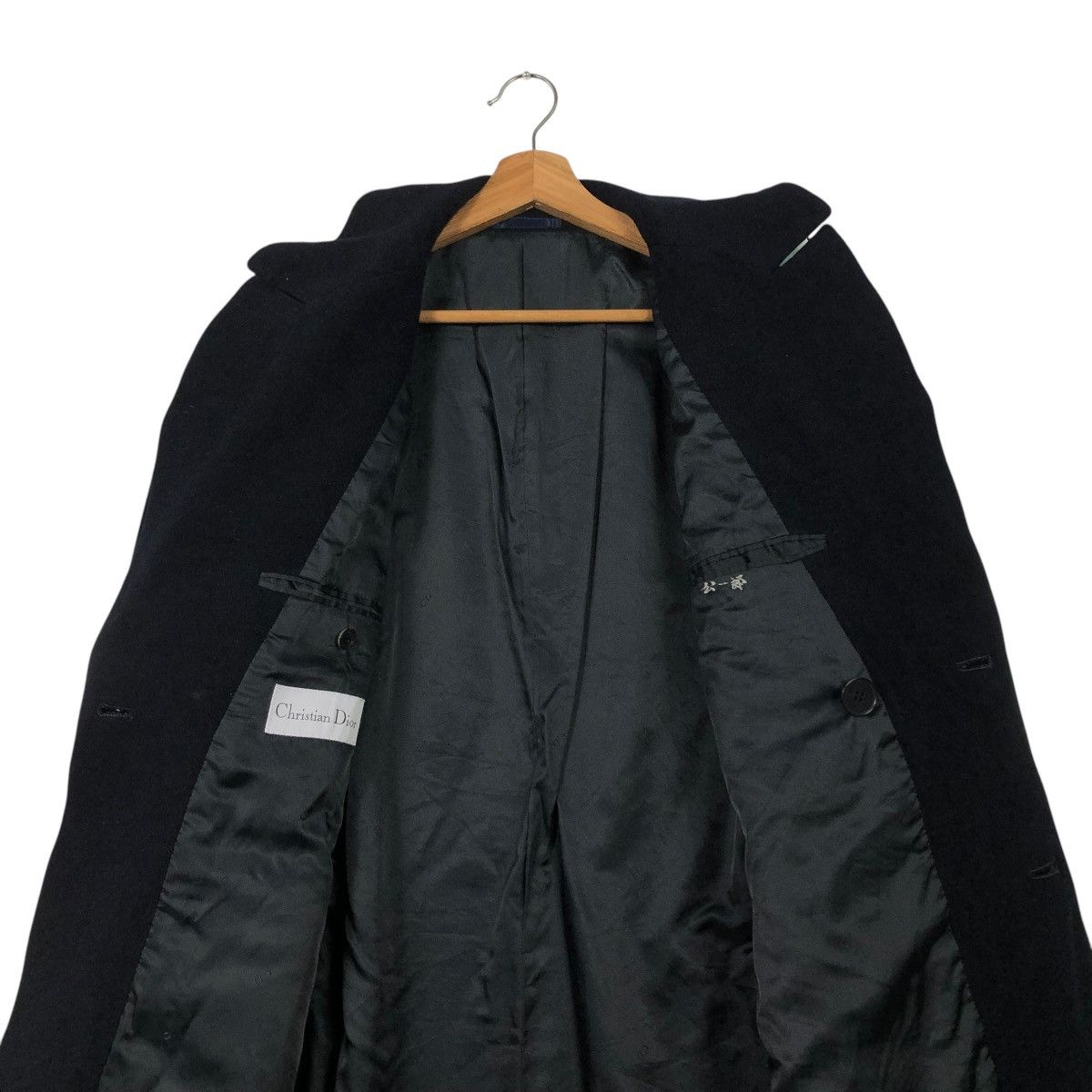 Christian Dior Monsieur 🔥RICH BLACK VINTAGE WOOL JACKET CHRISTIAN DIOR Size US L / EU 52-54 / 3 - 14 Thumbnail