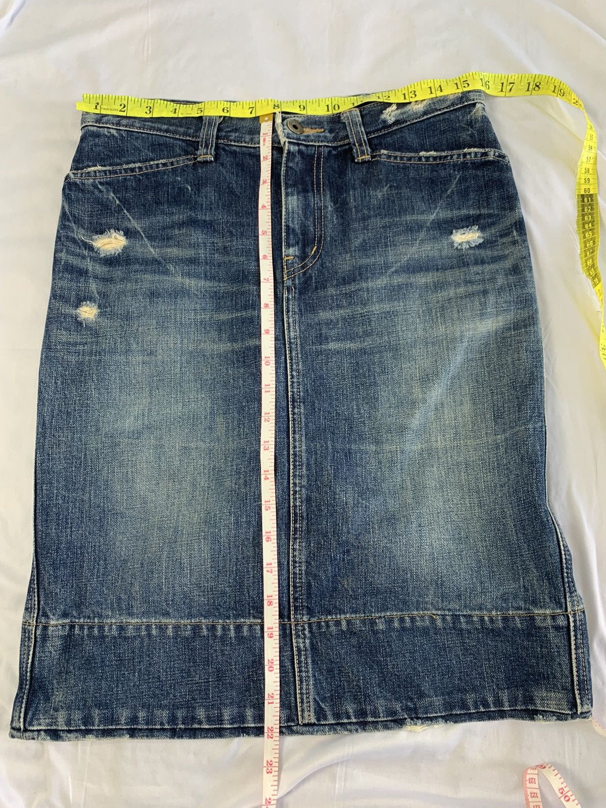 Hysteric Glamour hysteric glamour skirt jeans fade style Size 30" / US 8 / IT 44 - 9 Thumbnail