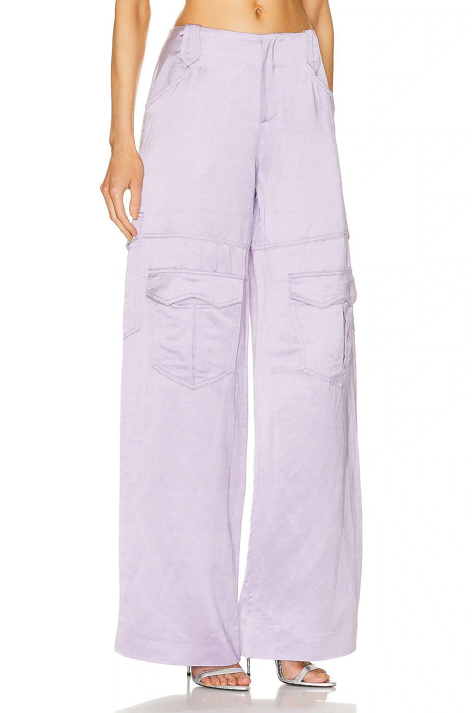 Tom Ford o1loc1c0924 PAW532 Cargo Pant in Violet Size 26" / US 2 / IT 38 - 2 Thumbnail