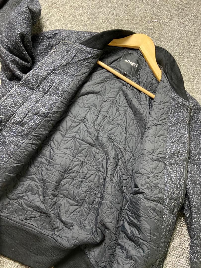 Allegri ALLEGRI Brand Thinsulate Textured Bomber Jacket (196) Size US S / EU 44-46 / 1 - 9 Thumbnail