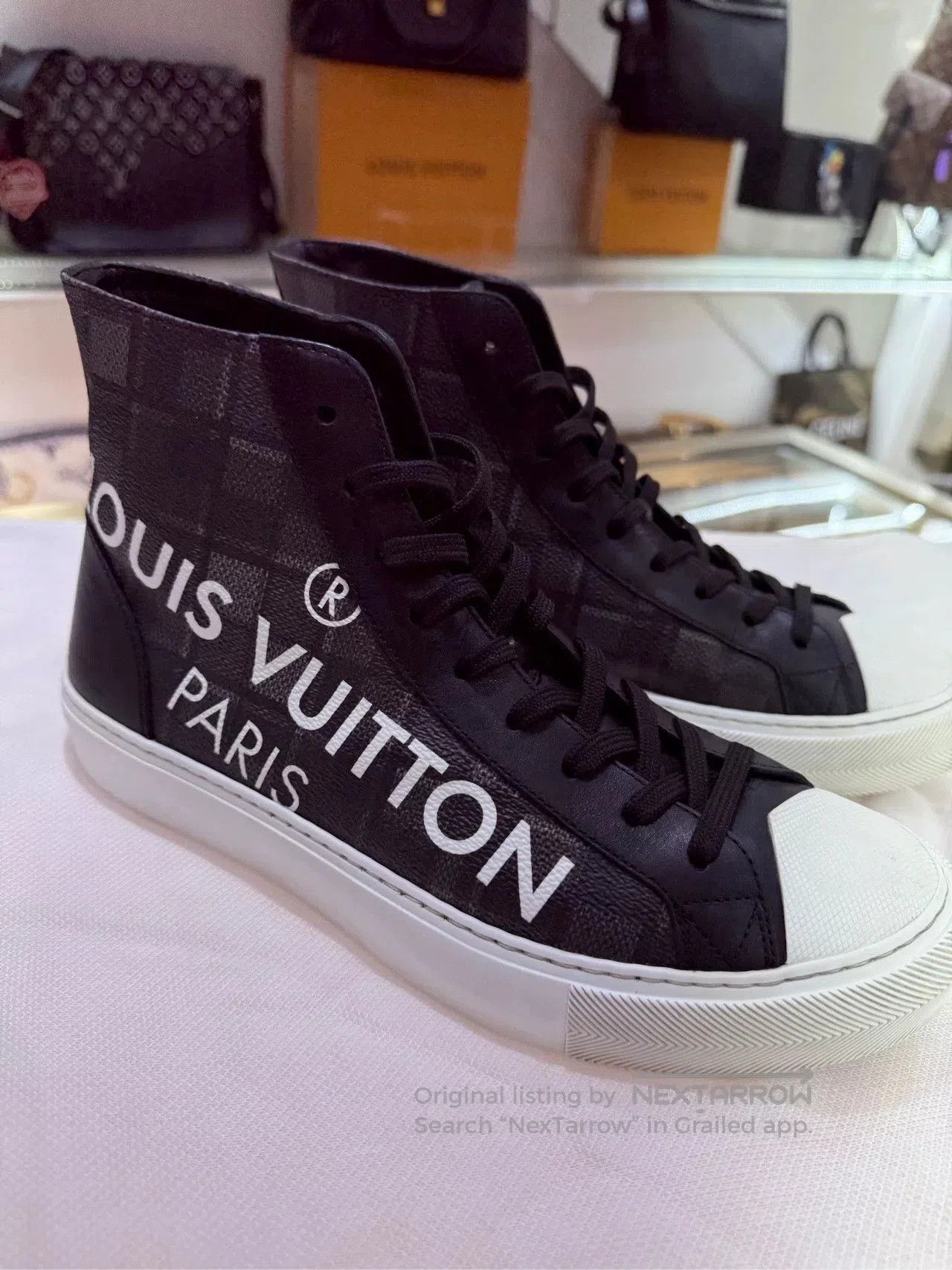 Louis Vuitton LV Tattoo Sport Check High. Size US 8 / EU 41 - 1 Thumbnail