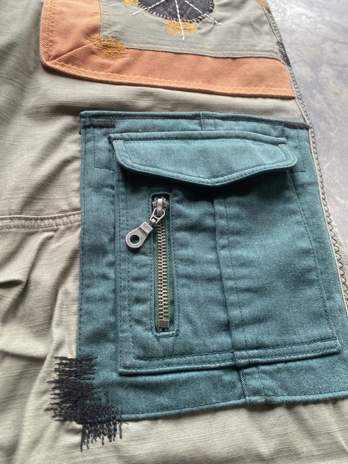Kapital Repaired Patchwork Army Pant KAPITAL GREG LAUREN STYLE Size US 33 - 10 Thumbnail