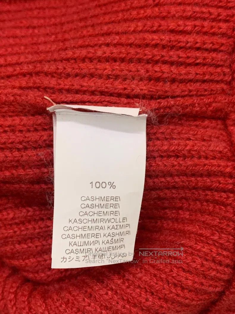 Brunello Cucinelli Brunello Cucinelli Red High Collar Cashmere Sweater Size S / US 4 / IT 40 - 5 Thumbnail