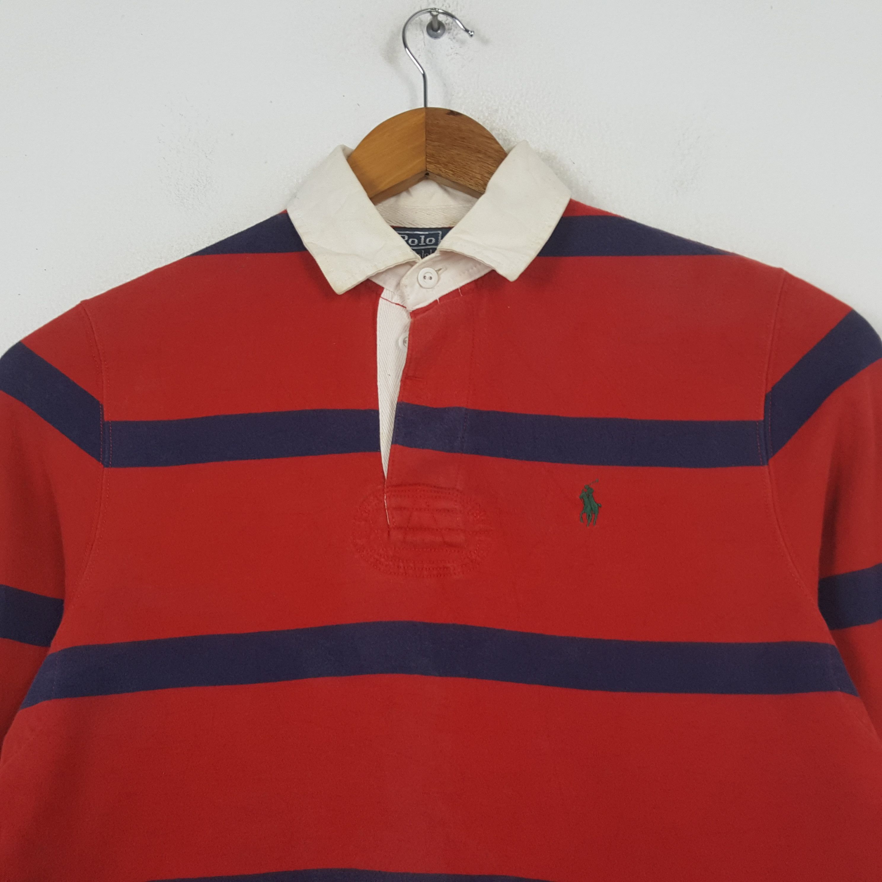 Polo Ralph Lauren Vintage Polo by Ralph Lauren Rugby Style Polos 31 Size US M / EU 48-50 / 2 - 2 Thumbnail