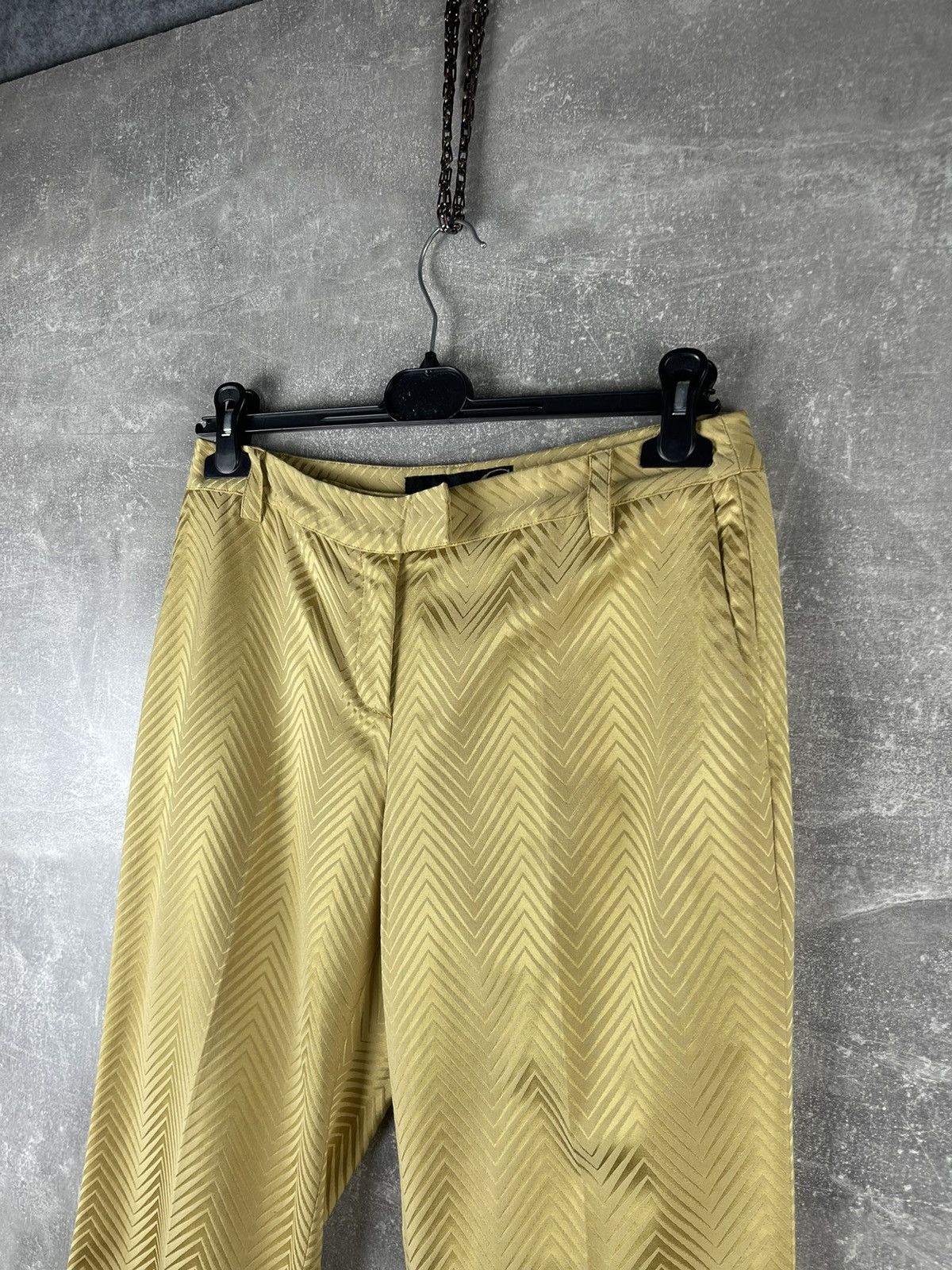 Just Cavalli Just Cavalli Tailored Jacket and Pants Suit Late 2000s Gold Size M / US 6-8 / IT 42-44 - 15 Thumbnail