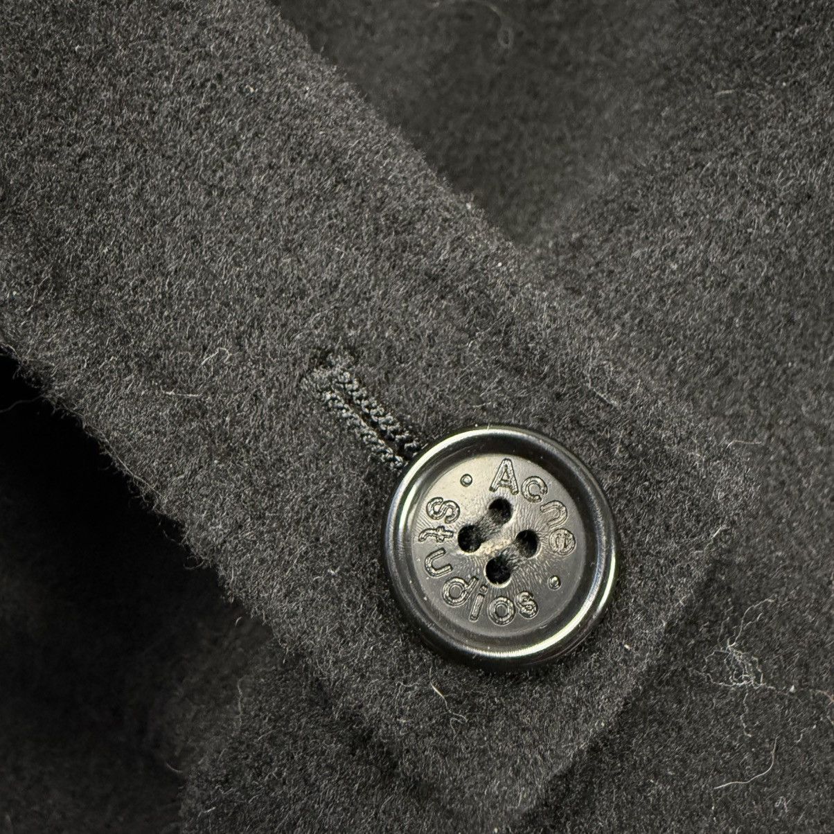 Acne Studios Acne Studios SS22 Doverio Wool ‘Black’ Cropped Jacket Size US XL / EU 56 / 4 - 7 Thumbnail
