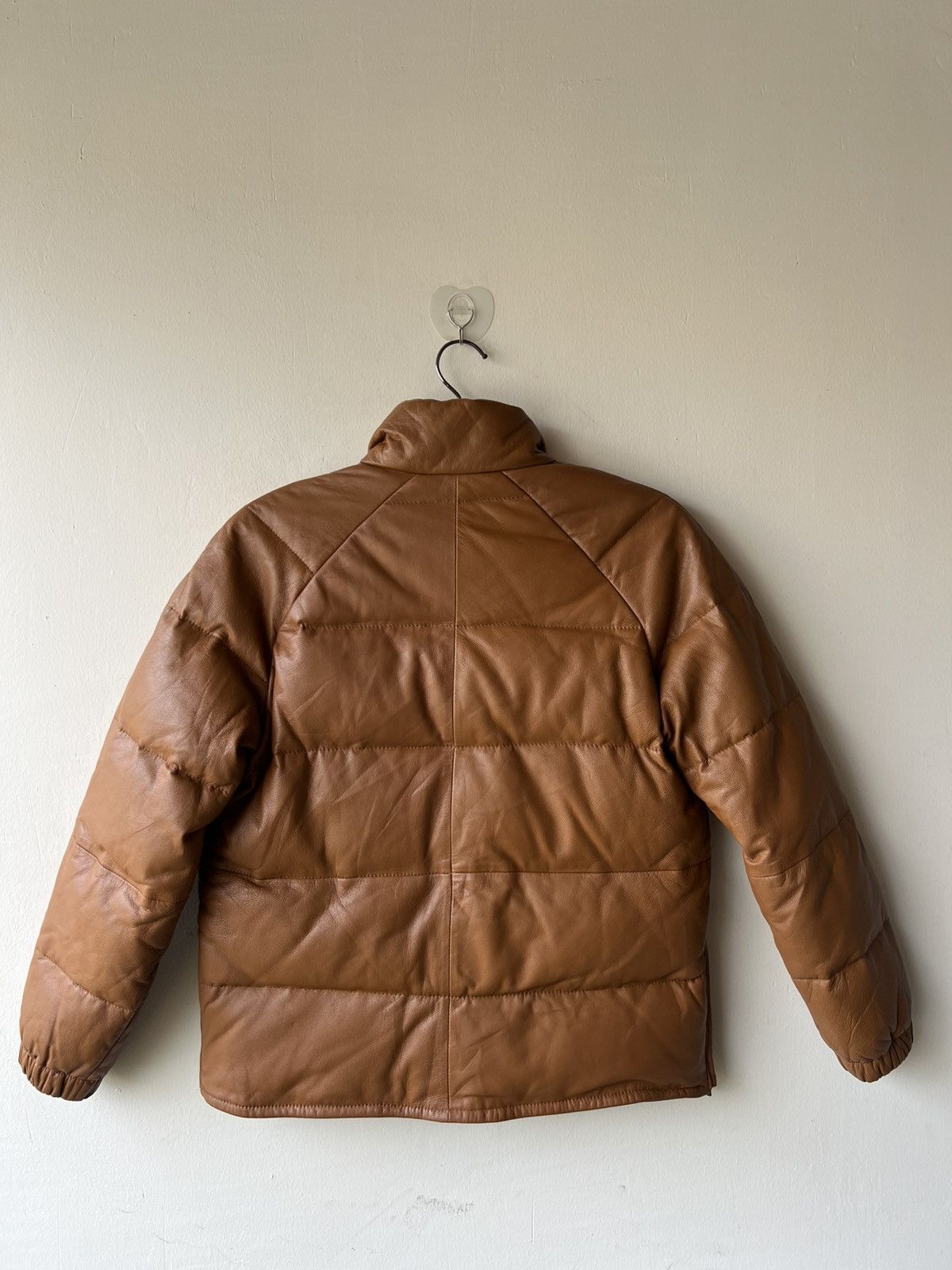 JACKROSE Jackrose Goatskin Leather Down Feather Puffer Jacket Size US M / EU 48-50 / 2 - 3 Thumbnail