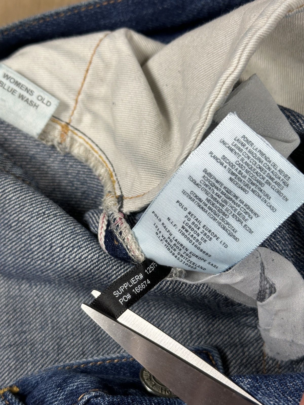 Polo Ralph Lauren × RRL Ralph Lauren × Ralph Lauren RRL Polo Ralph Lauren Boy Fit Women’s Selvedge Denim Jeans Size 29" - 16 Thumbnail
