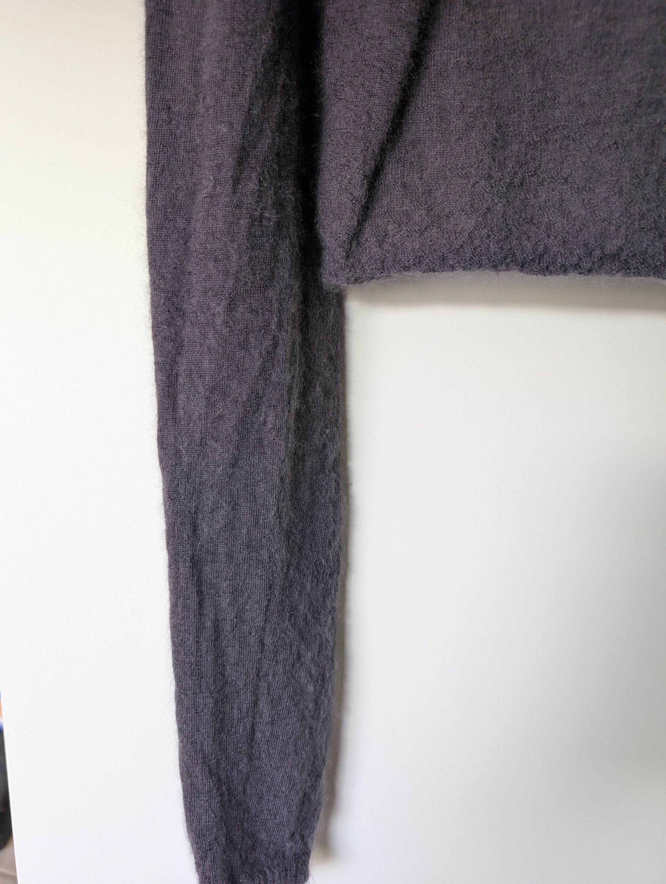 Rick Owens FW21 Runway Column Knit Eggplant Size M / US 6-8 / IT 42-44 - 5 Thumbnail