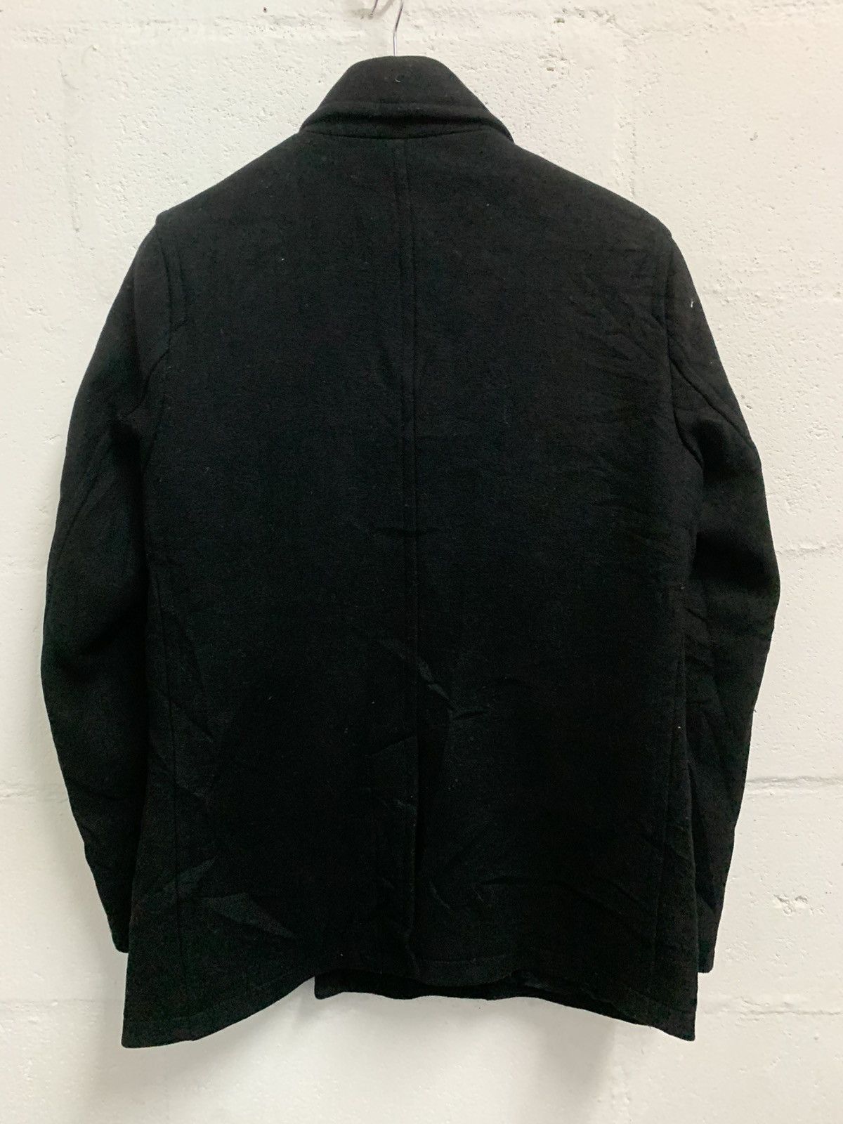 Japanese Brand Vintage Roen X Semantic Design Wool Coat Double Breasted Size US XL / EU 56 / 4 - 5 Thumbnail