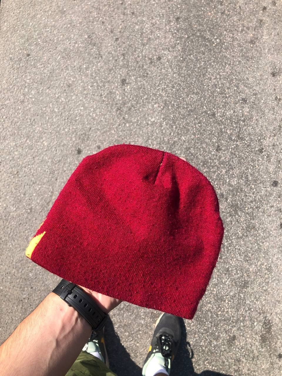 Japanese Brand × Vintage VERY RARE INFERNO SK8 FLAME FIRE CAP Y2K 90s JAPAN STYLE Size ONE SIZE - 3 Thumbnail
