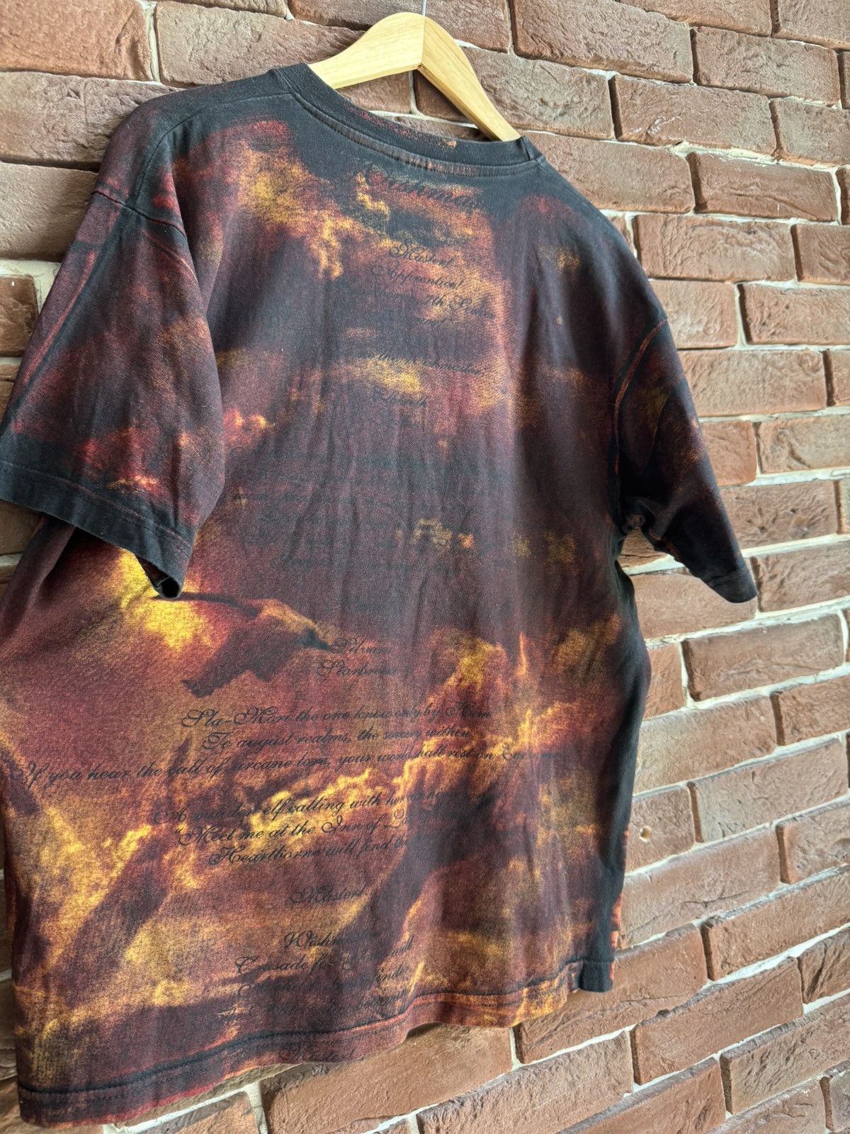 Band Tees 2000 Nightwish Wishmaster Vintage Metal All Over Print tee Size US L / EU 52-54 / 3 - 5 Thumbnail