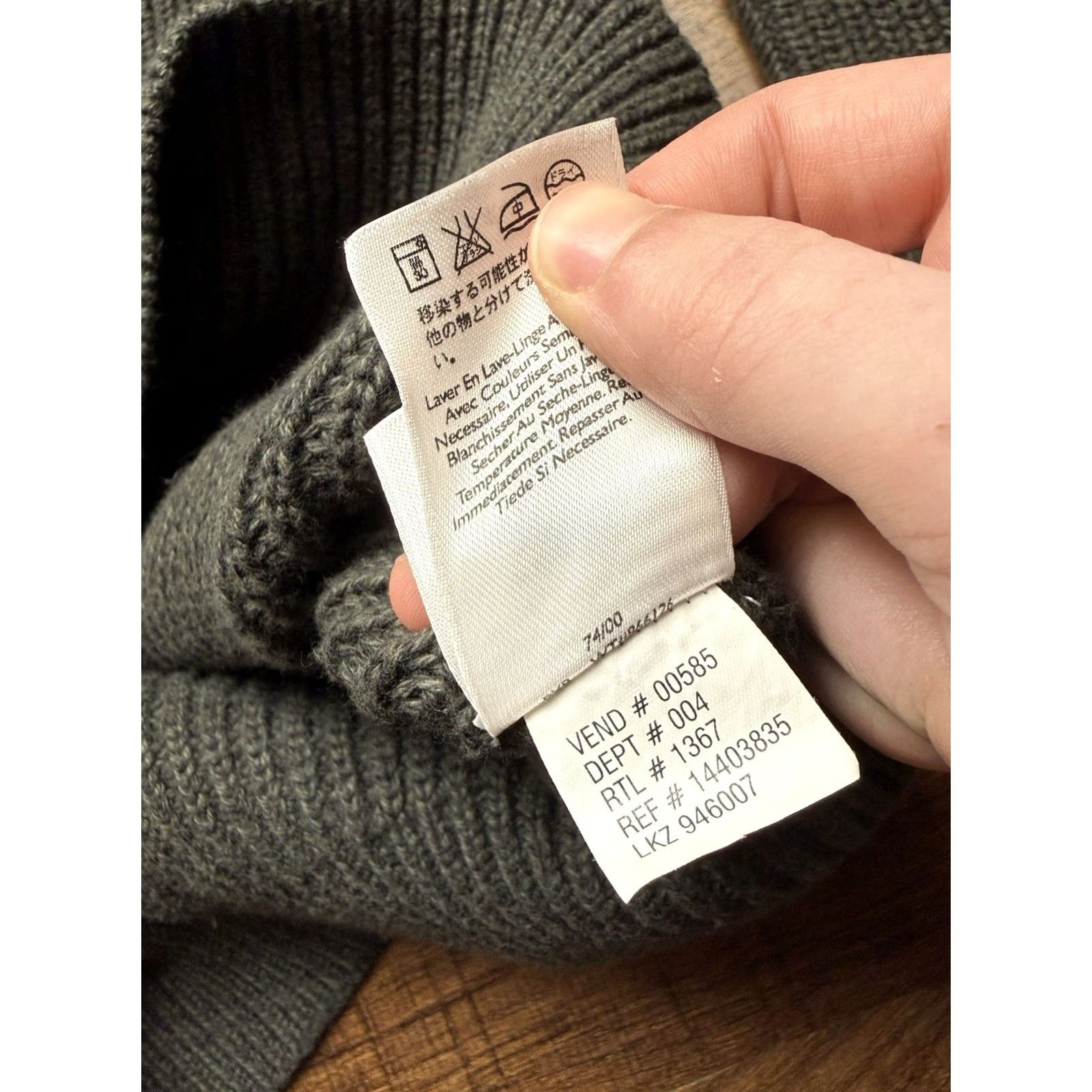 Eddie Bauer VINTAGE Eddie Bauer Sweater Henley Knit Mens M Green Cotton Ribbed Crew Neck 2000s Size US M / EU 48-50 / 2 - 5 Thumbnail