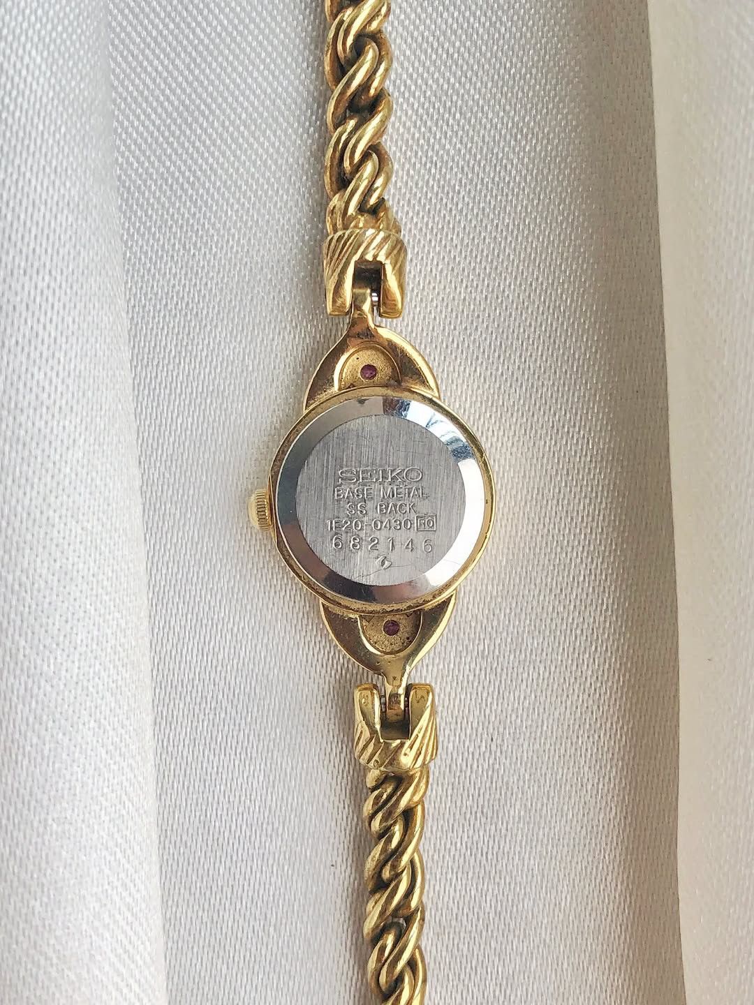 Seiko Seiko vintage gold tone lady Size ONE SIZE - 3 Thumbnail