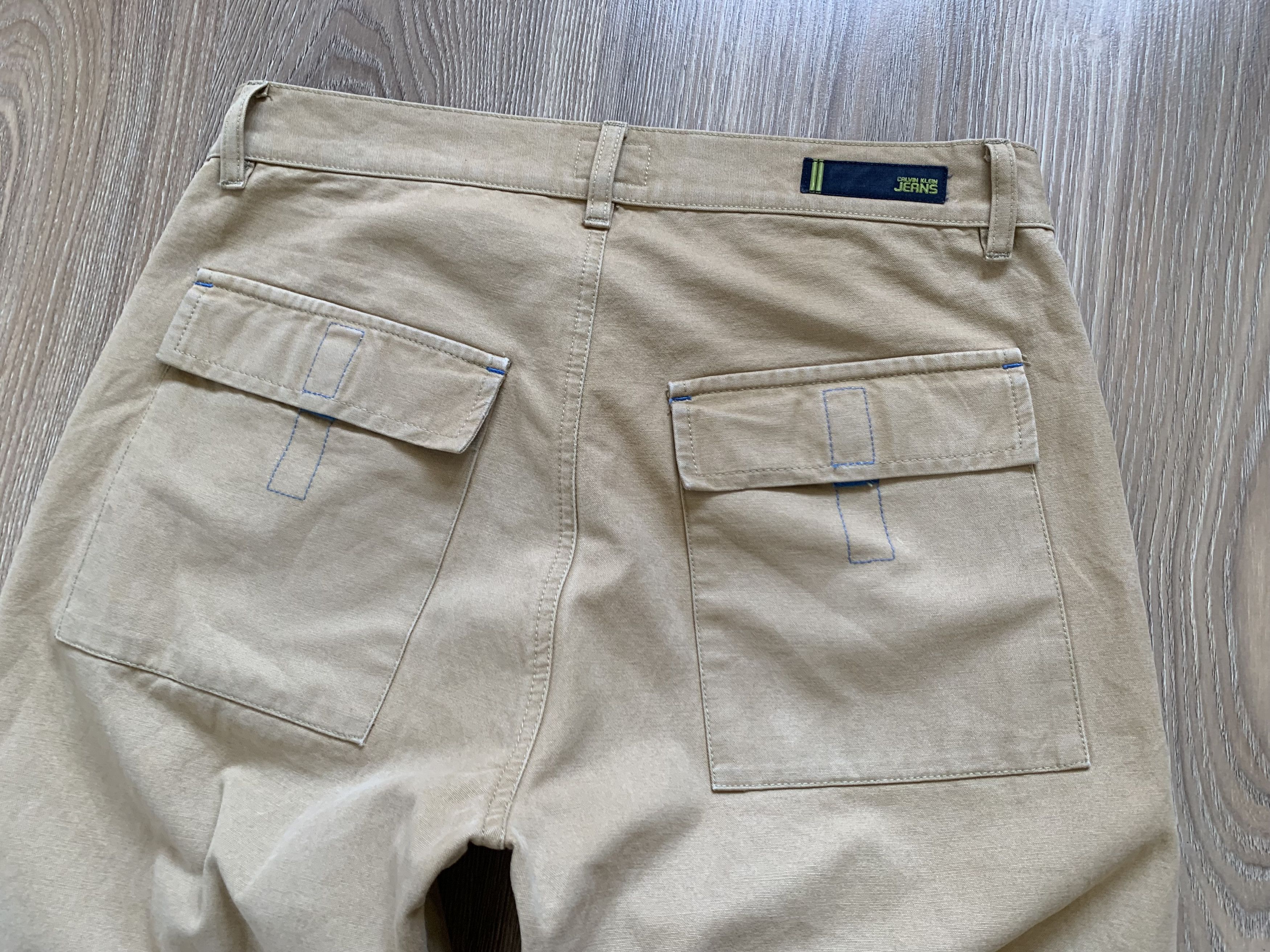 Calvin Klein × Vintage Vintage Calvin Klein Beige Pants Size US 31 - 6 Thumbnail