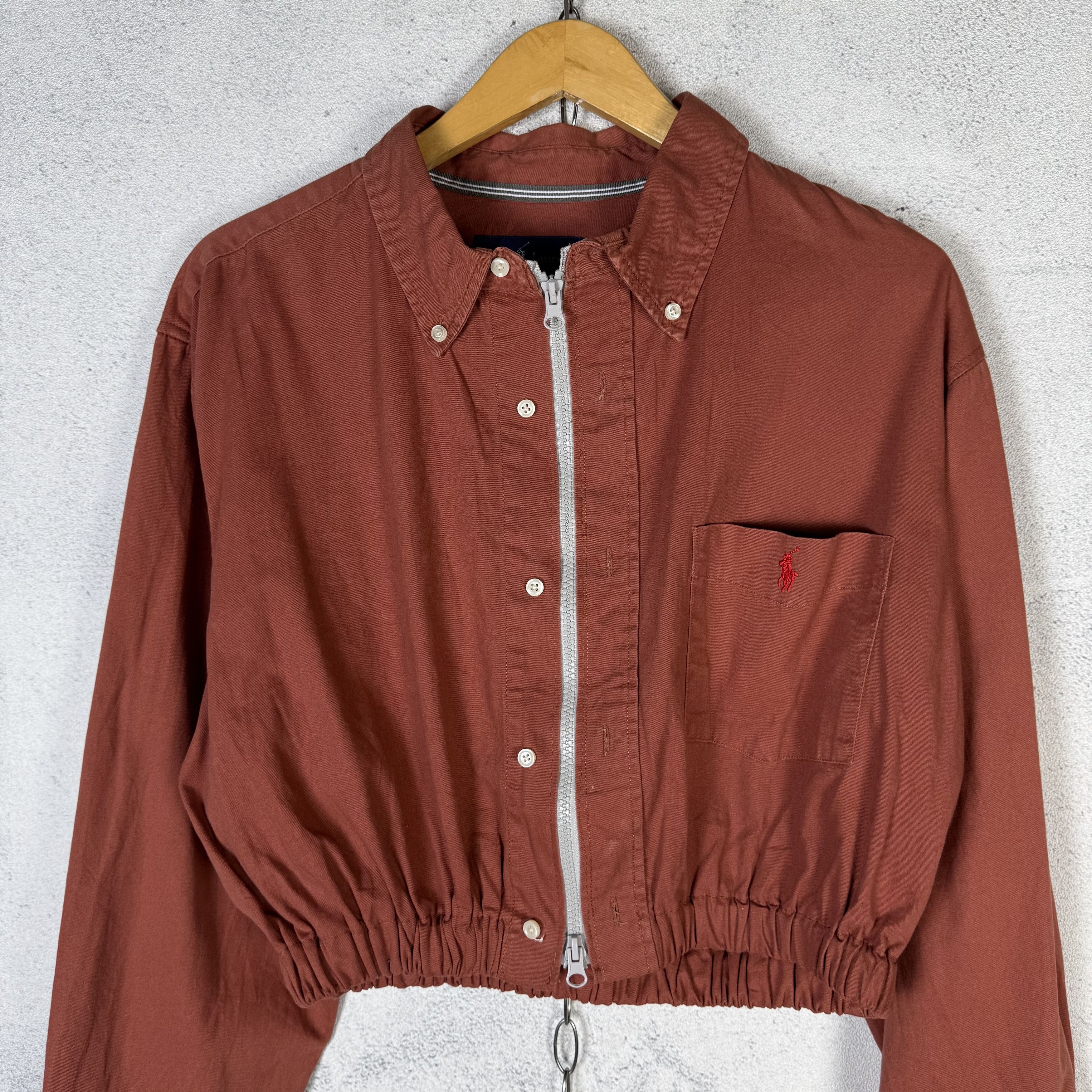 Polo Ralph Lauren Vintage Polo Ralph Lauren Cropped Rework Jacket Size L / US 10 / IT 46 - 3 Thumbnail