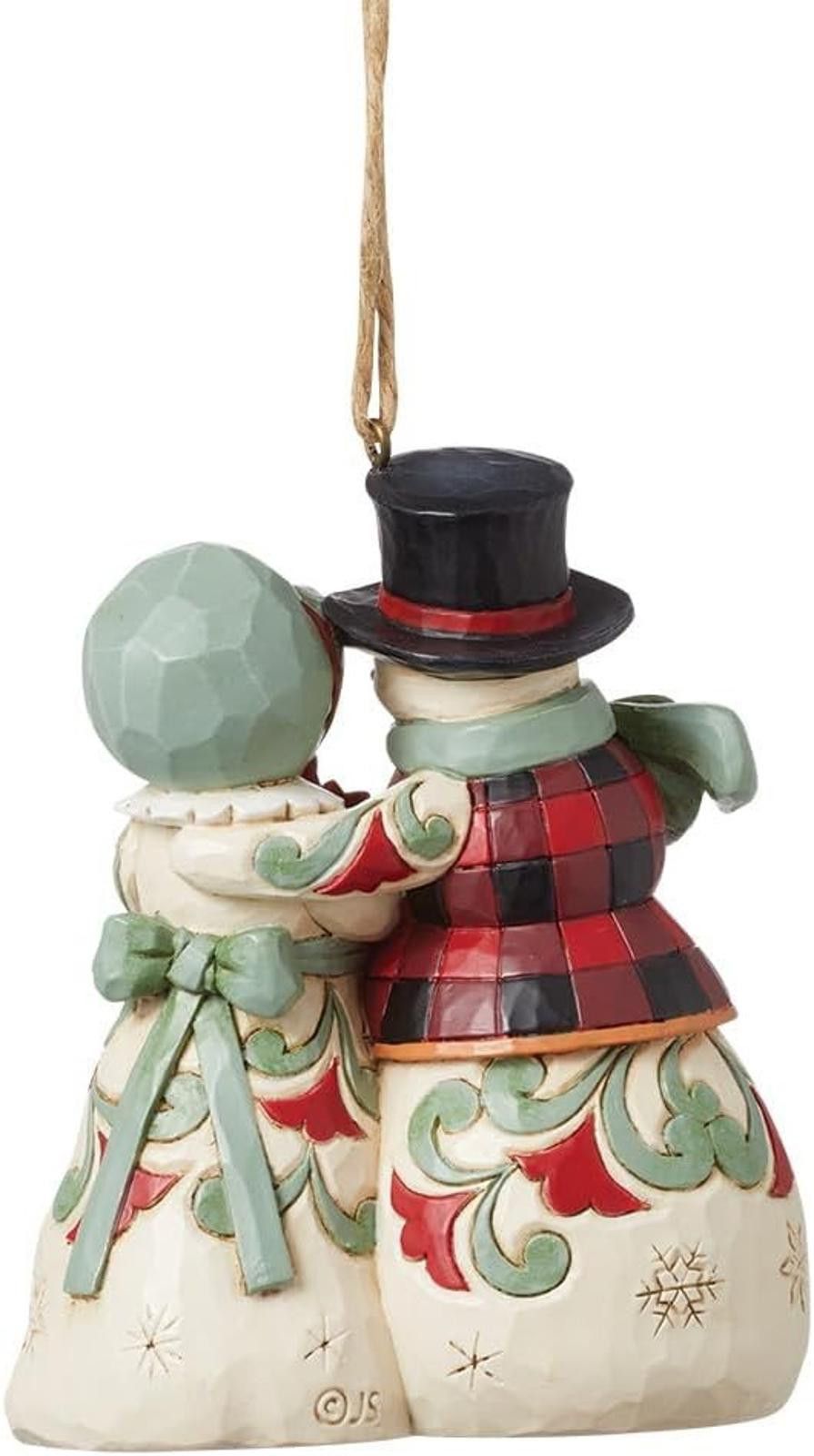 Designer Heartwood Creek Highland Glen Mr. and Mrs. Snowman Ornament Size ONE SIZE - 2 Thumbnail