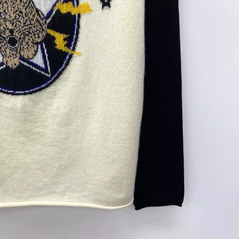 Dior Dior Color-blocked letter star plate inlaid cashmere round- Size XS / US 0-2 / IT 36-38 - 4 Thumbnail