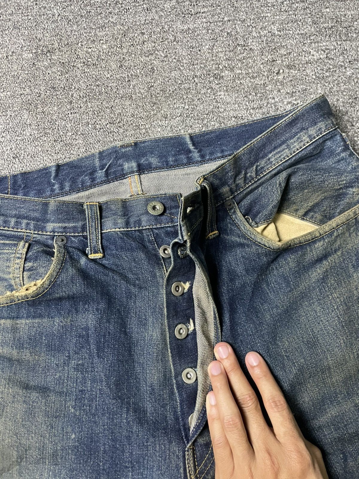 Japanese Brand Vintage LEVIS 501 Jeans (90) Size US 34 / EU 50 - 7 Thumbnail
