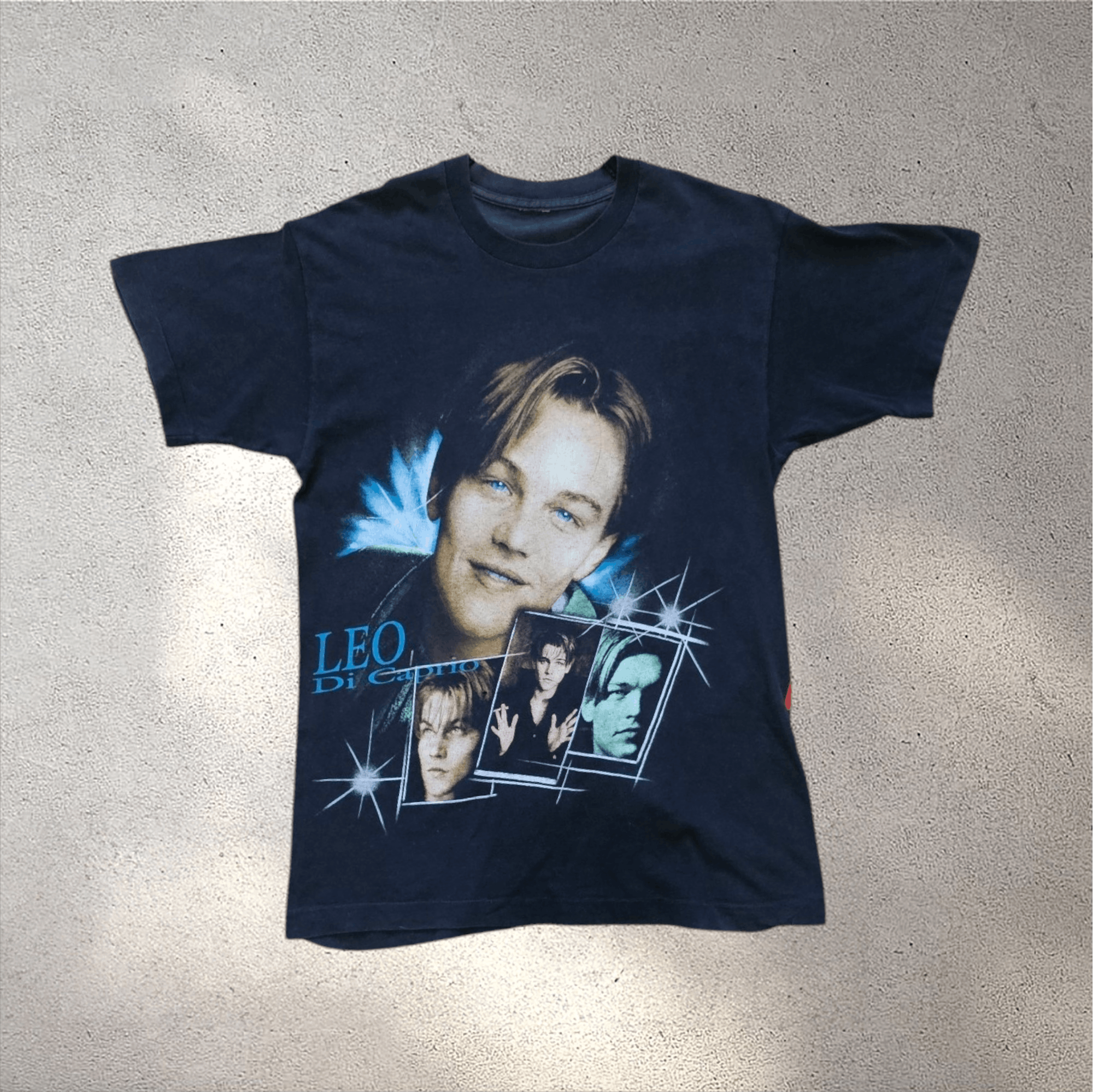 Vintage Leonardo Di Caprio Rare Print 90's Tee Size US M / EU 48-50 / 2 - 1 Thumbnail